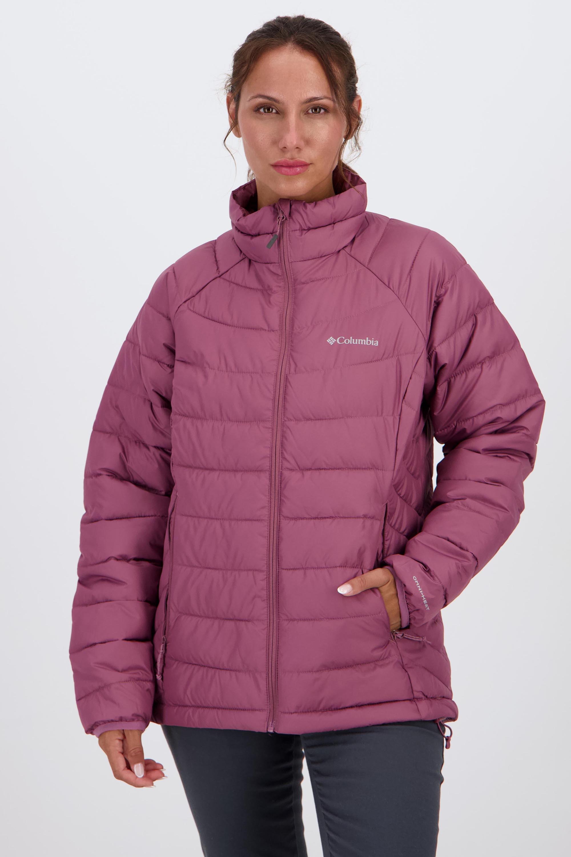Columbia Powder Lite II - Rosa - Chaqueta Mujer talla L