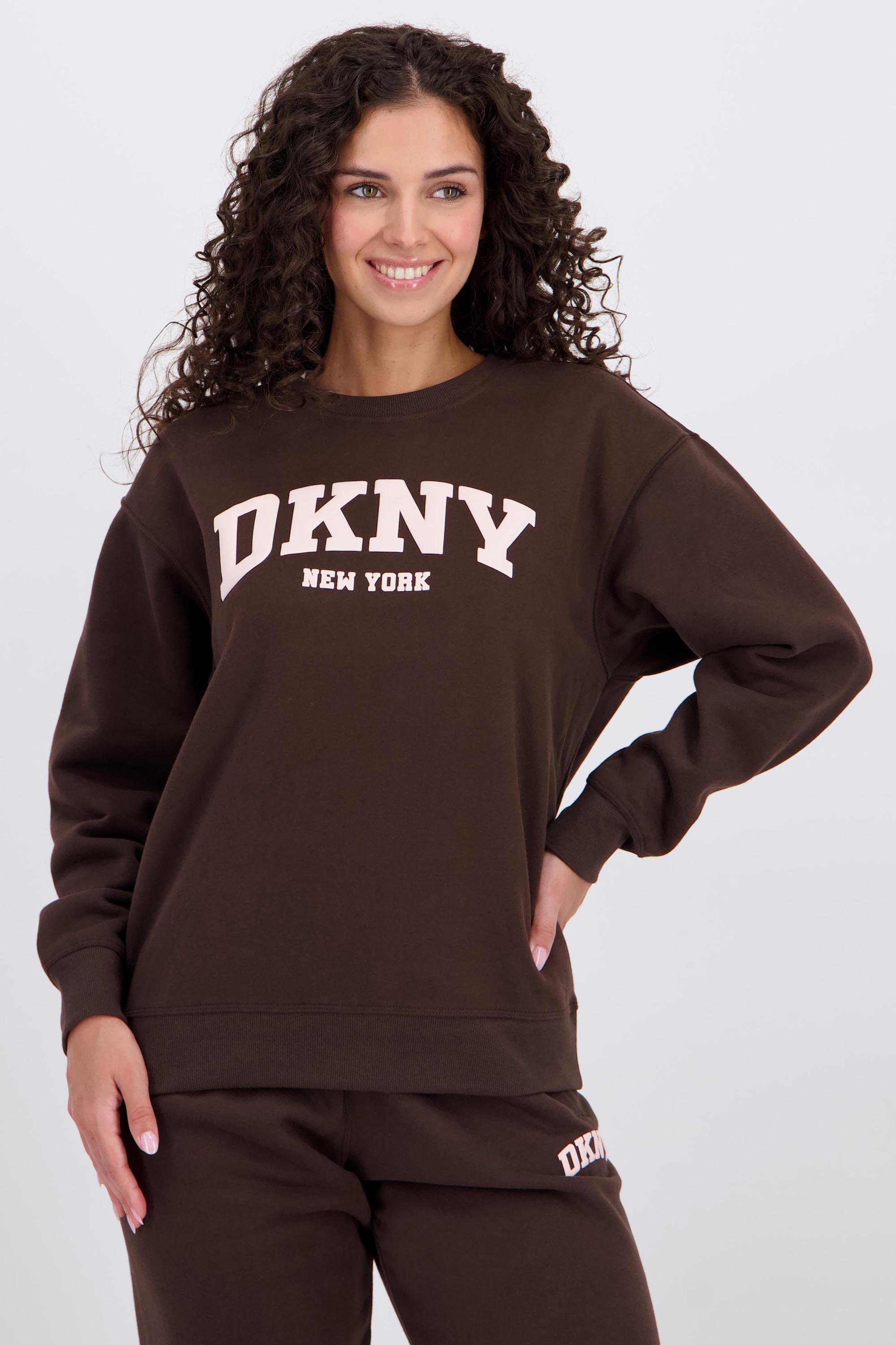 Sudadera DKNY - Marrón - Sudadera Mujer talla M