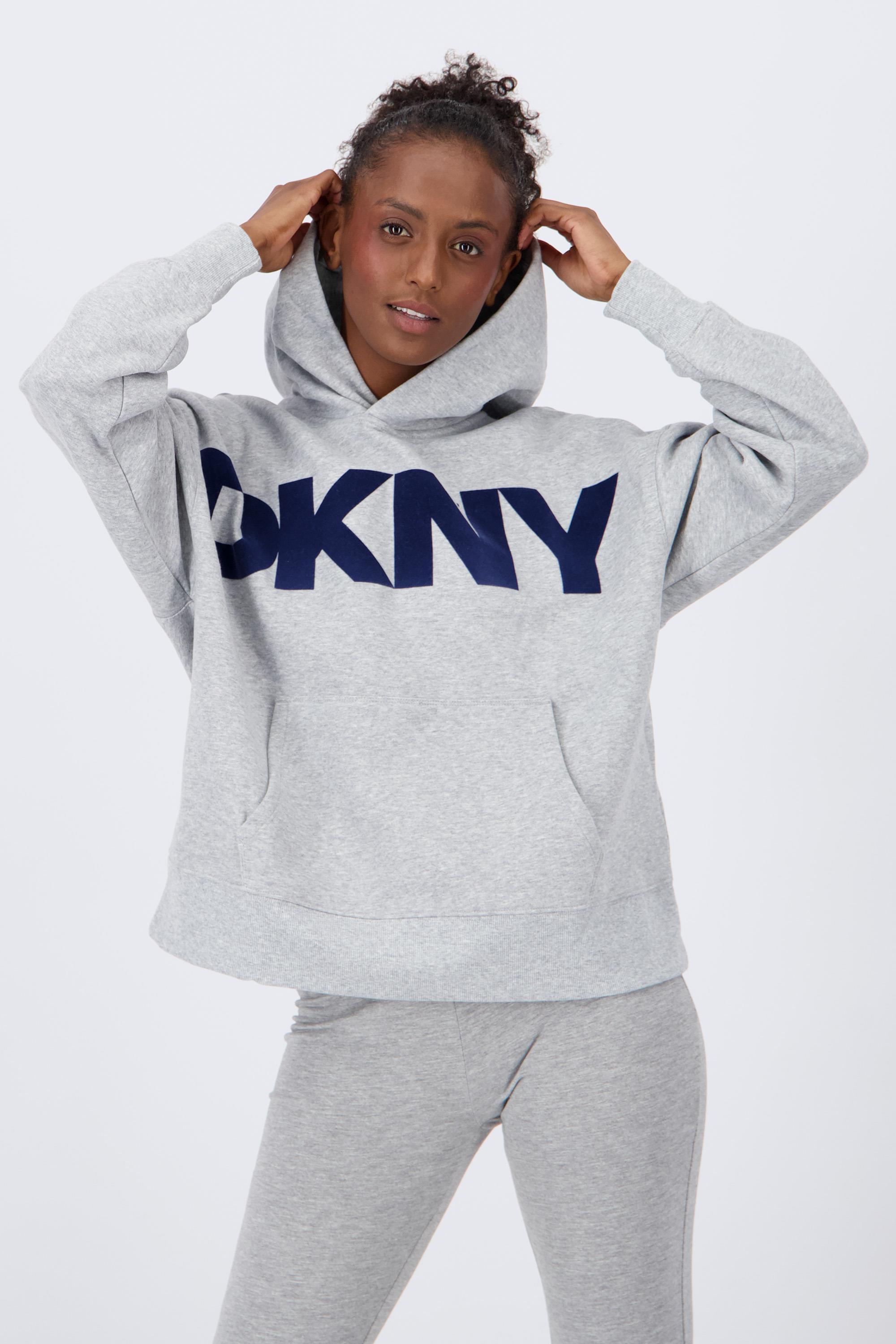 Sudadera Oversize DKNY - Gris - Sudadera Mujer talla L