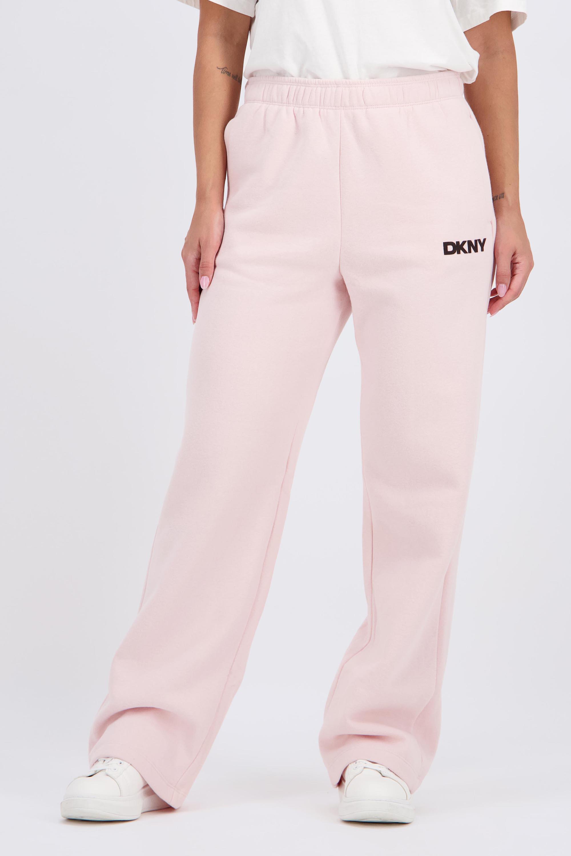 Pantalón Chándal DKNY - Rosa - Pantalón Ancho Mujer talla XS