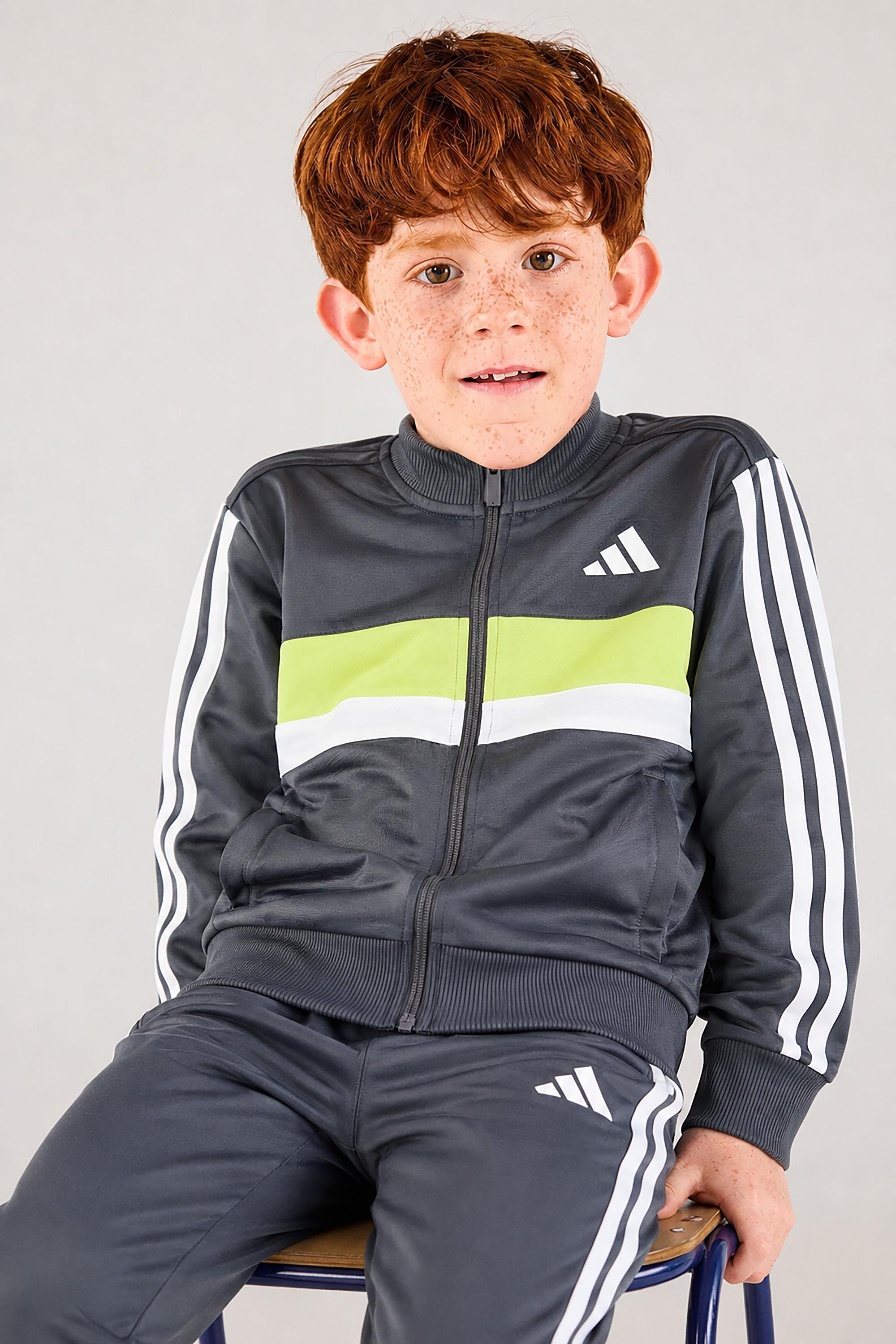 adidas Sereno 3s - Gris - Chándal Poliéster Niño talla 4