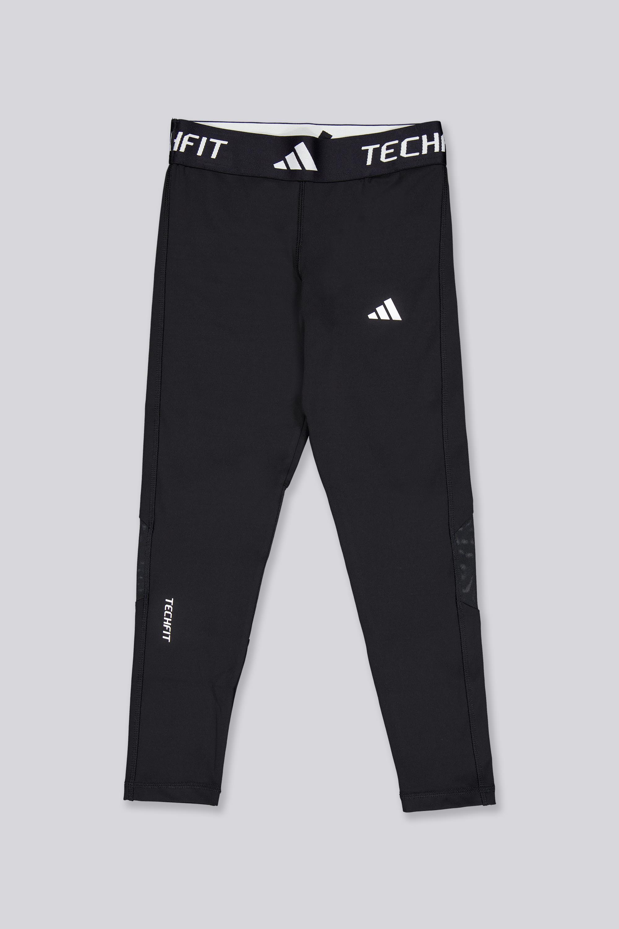 adidas Tech Fit - Negro - Mallas Tobilleras Niña talla 10