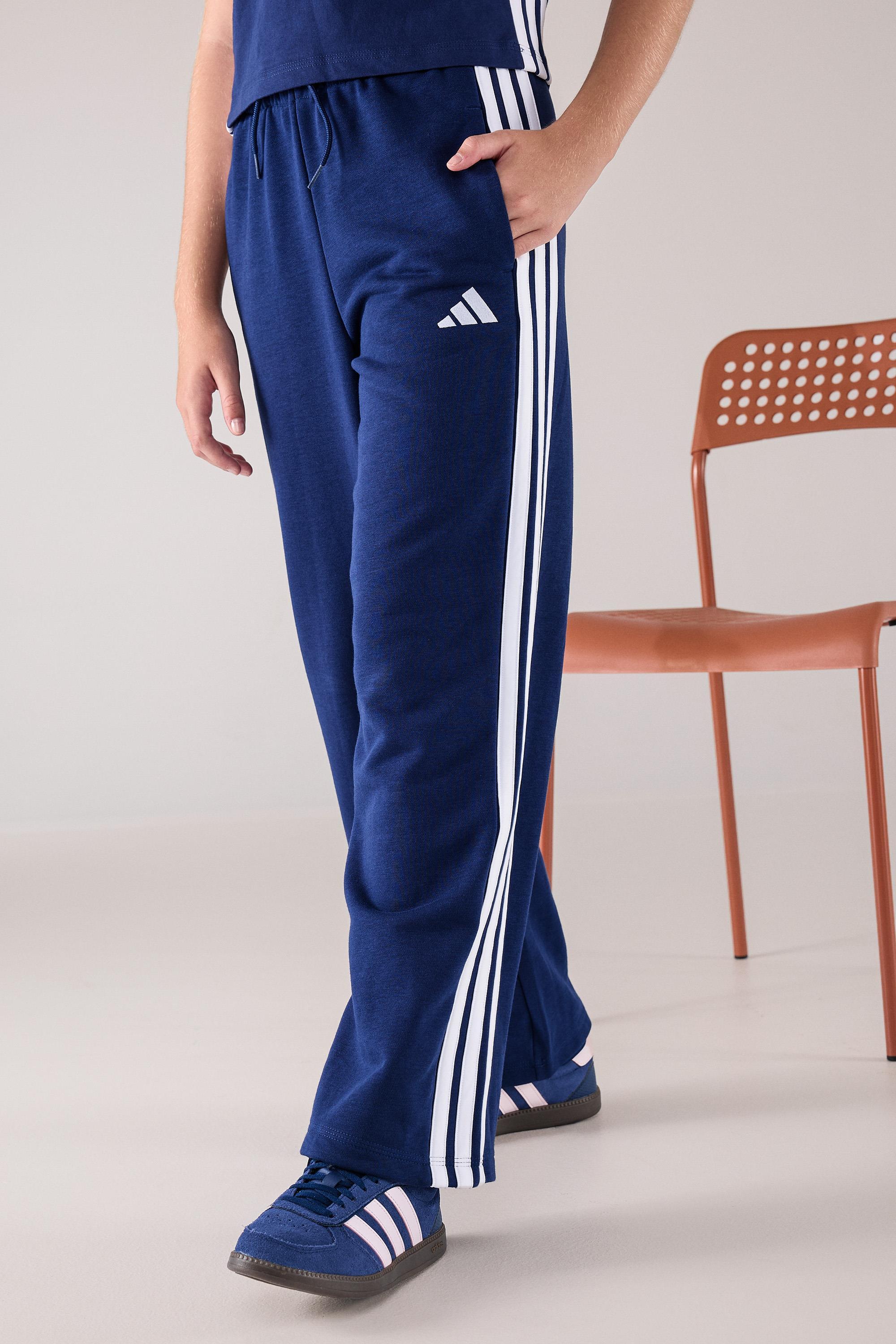 adidas Wide 3s - Azul - Pantalón Largo Niña talla 12