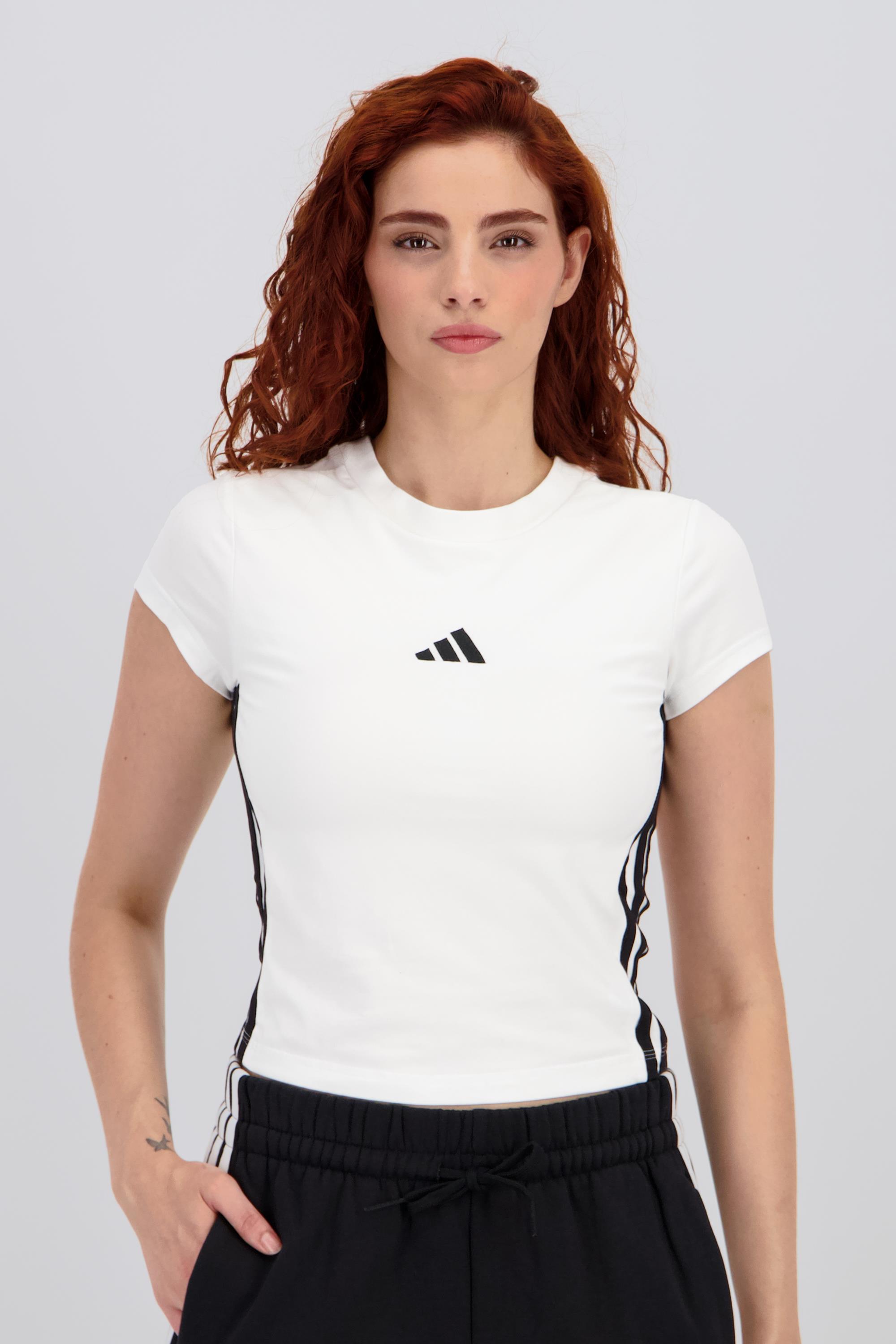 adidas Essentials - Blanco - Top Mujer talla XS