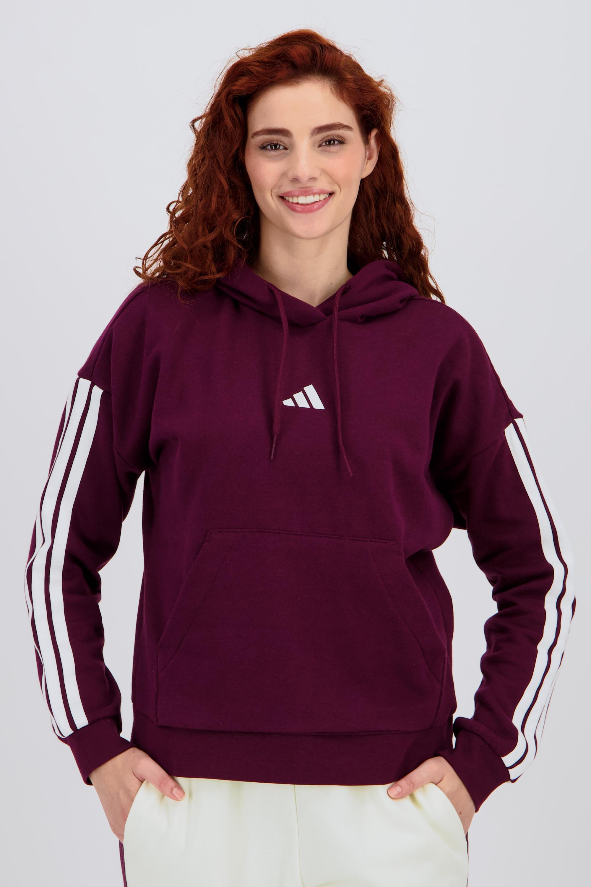 adidas 3s - Rojo - Sudadera Capucha Mujer talla L