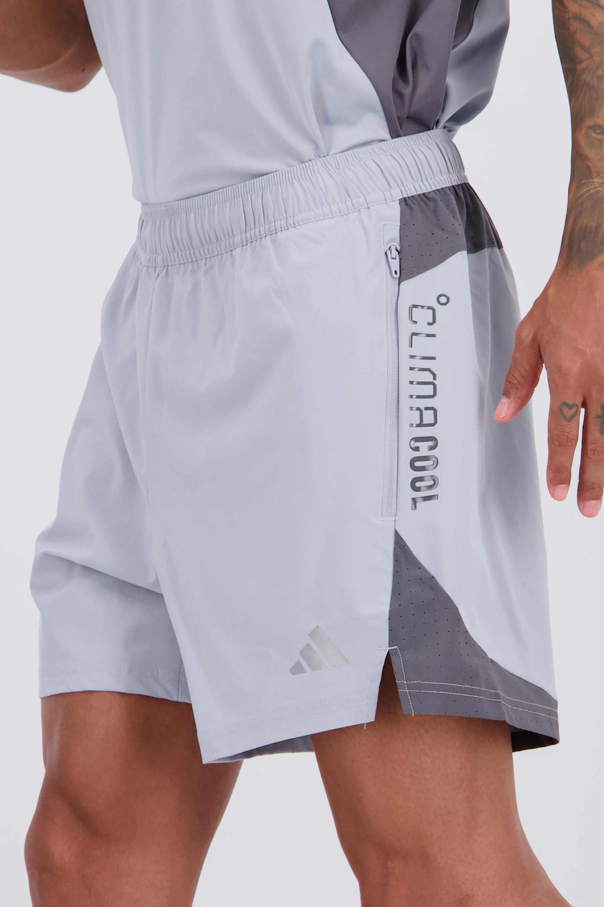 adidas Tech App - Gris - Pantalón Corto Hombre talla S