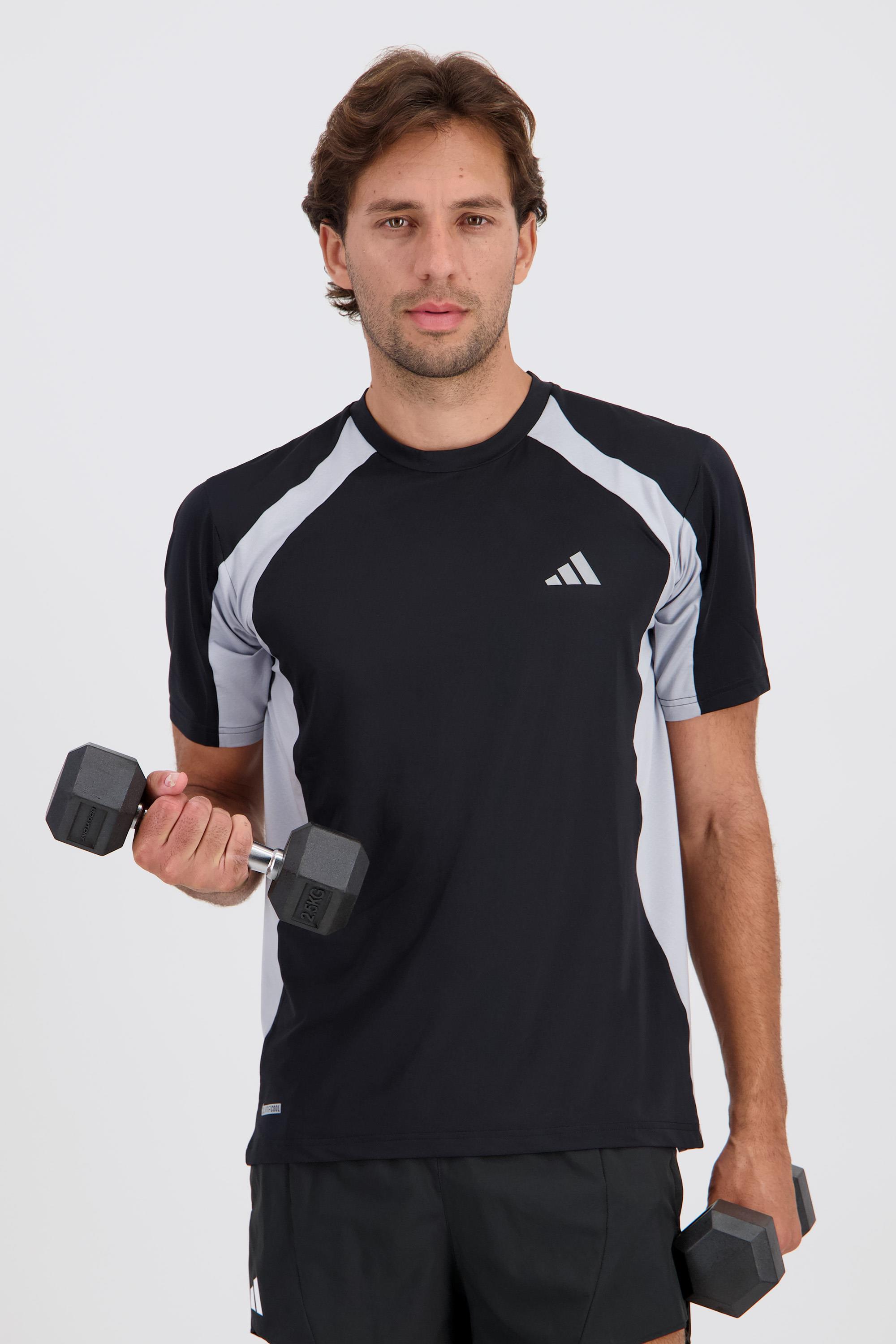 adidas Tech App Cb - Negro - Camiseta Fitness Hombre MKP talla L