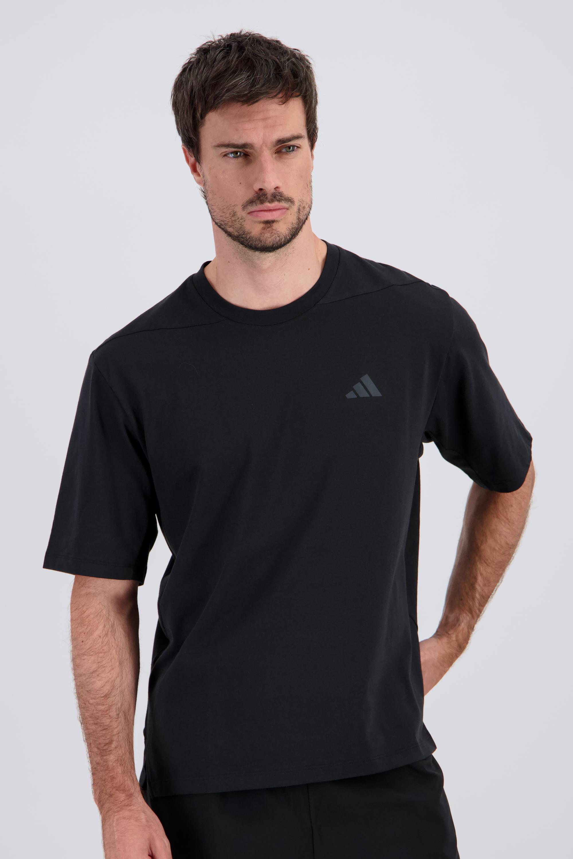 adidas Power - Negro - Camiseta Fitness Hombre talla S