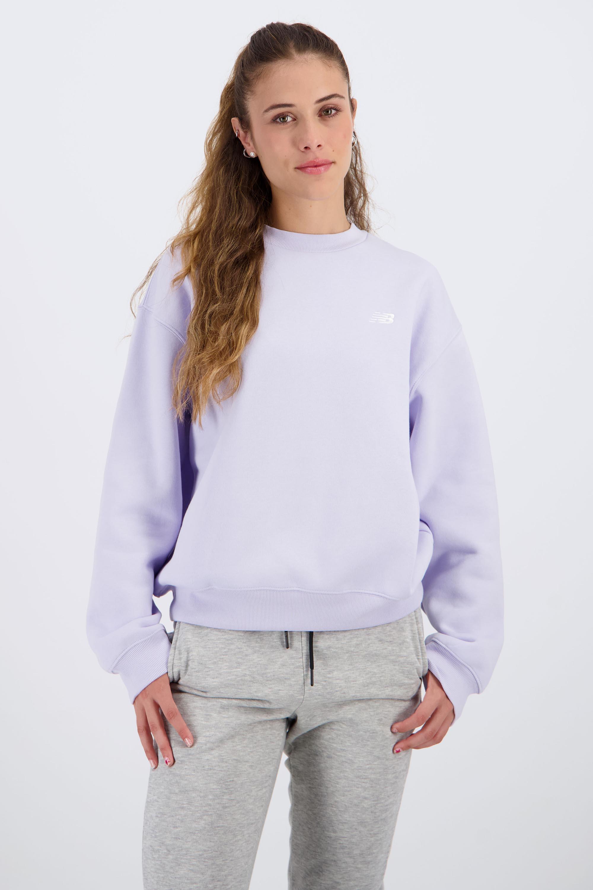 Sudadera New Balance - Malva - Sudadera Mujer talla S