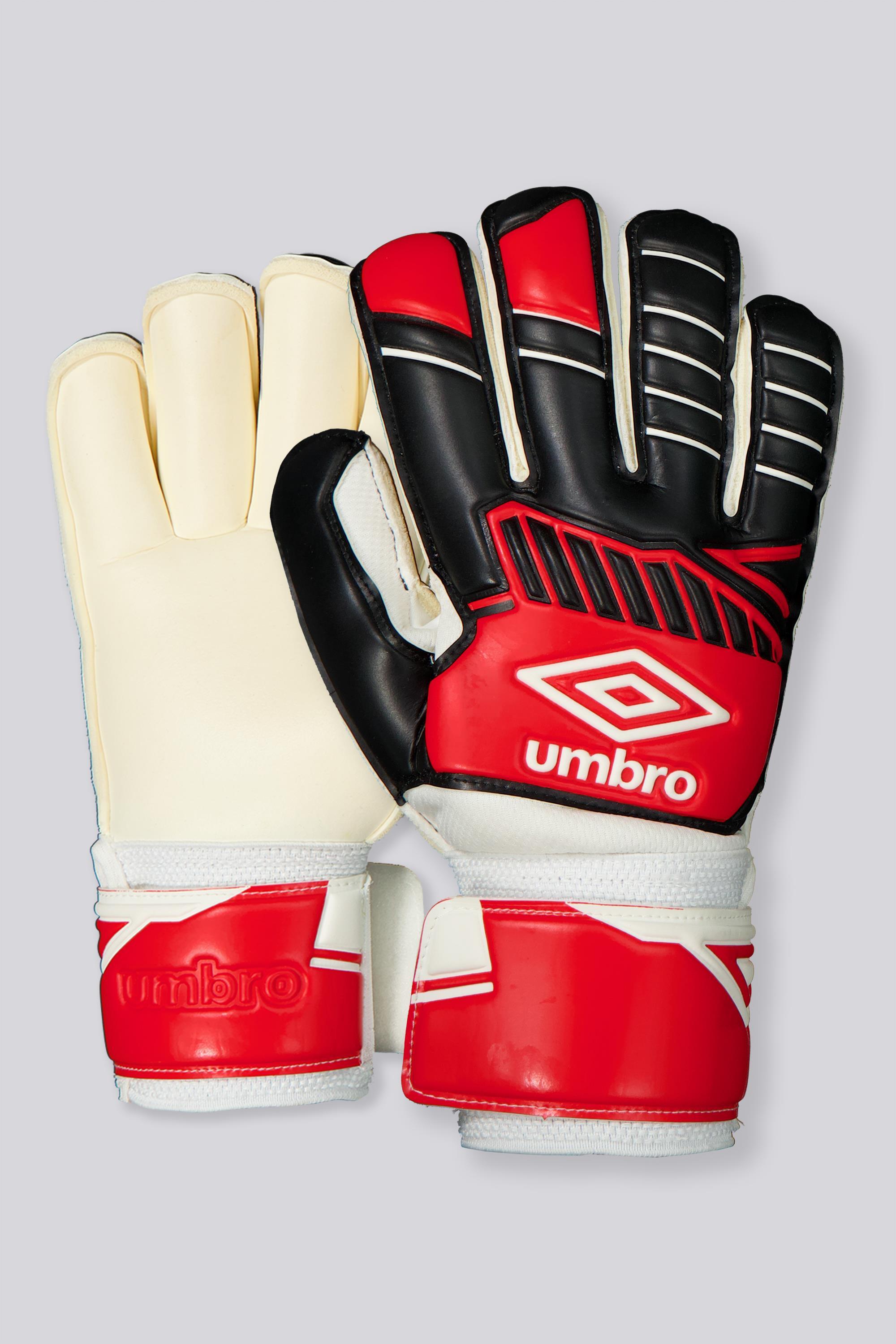 Umbro Hombre Guantes Guantes Portero Junior Negro - Talla 4