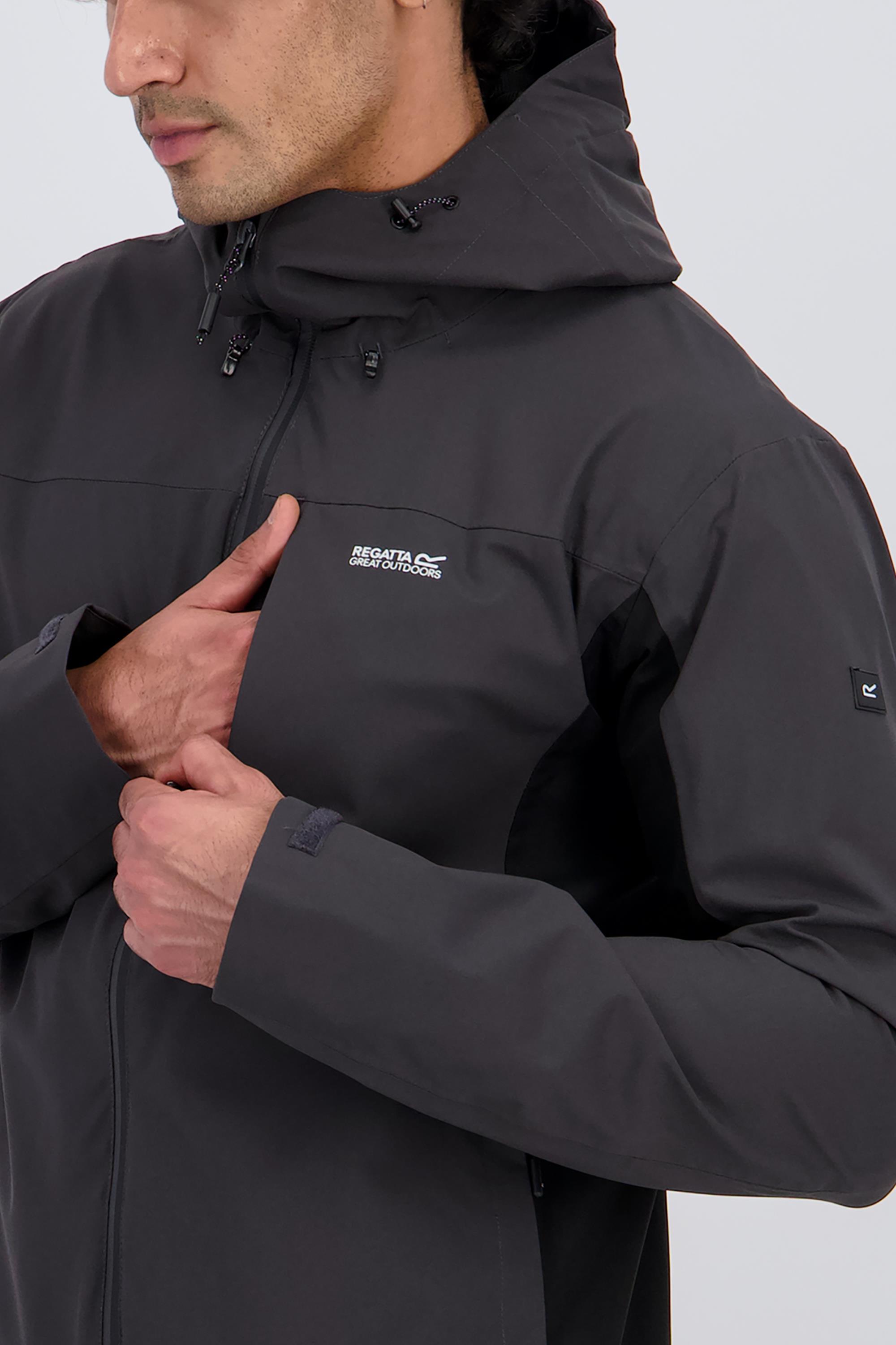 Birchdale II - Negro - Anorak Hombre talla