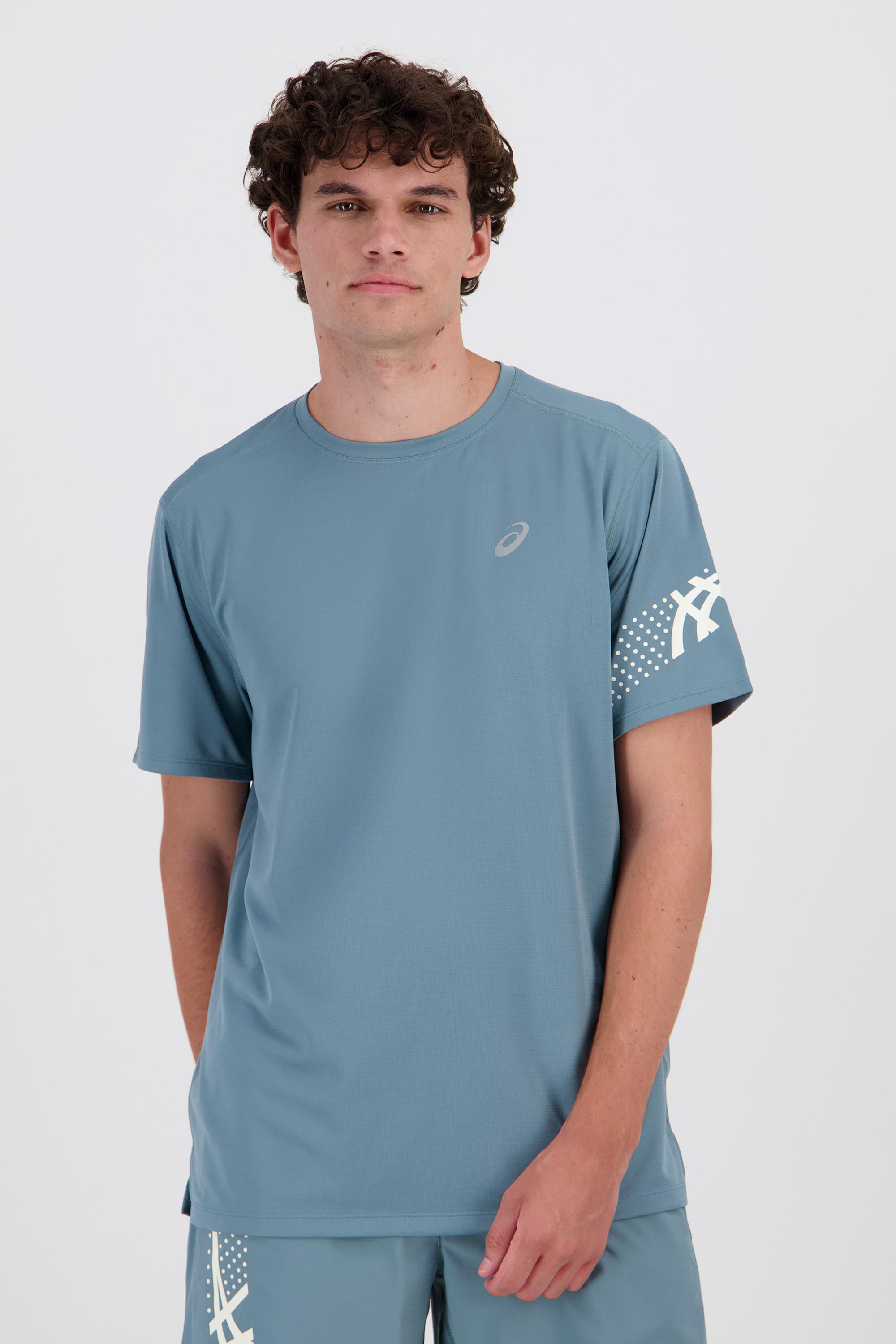 Asics Icon - Turquesa - Camiseta Running Hombre talla S