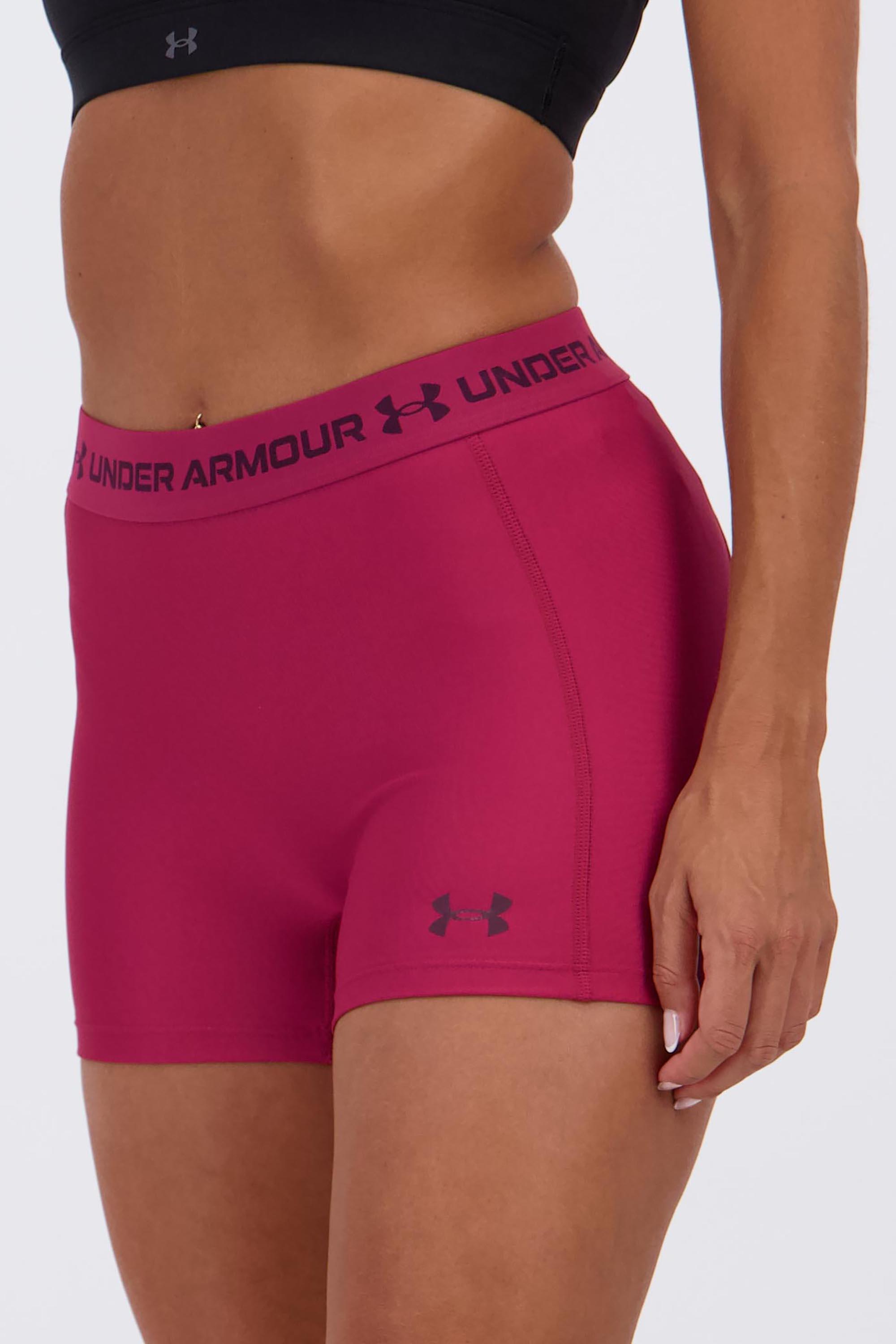 Mallas Cortas UA - Rojo Mujer MKP talla L