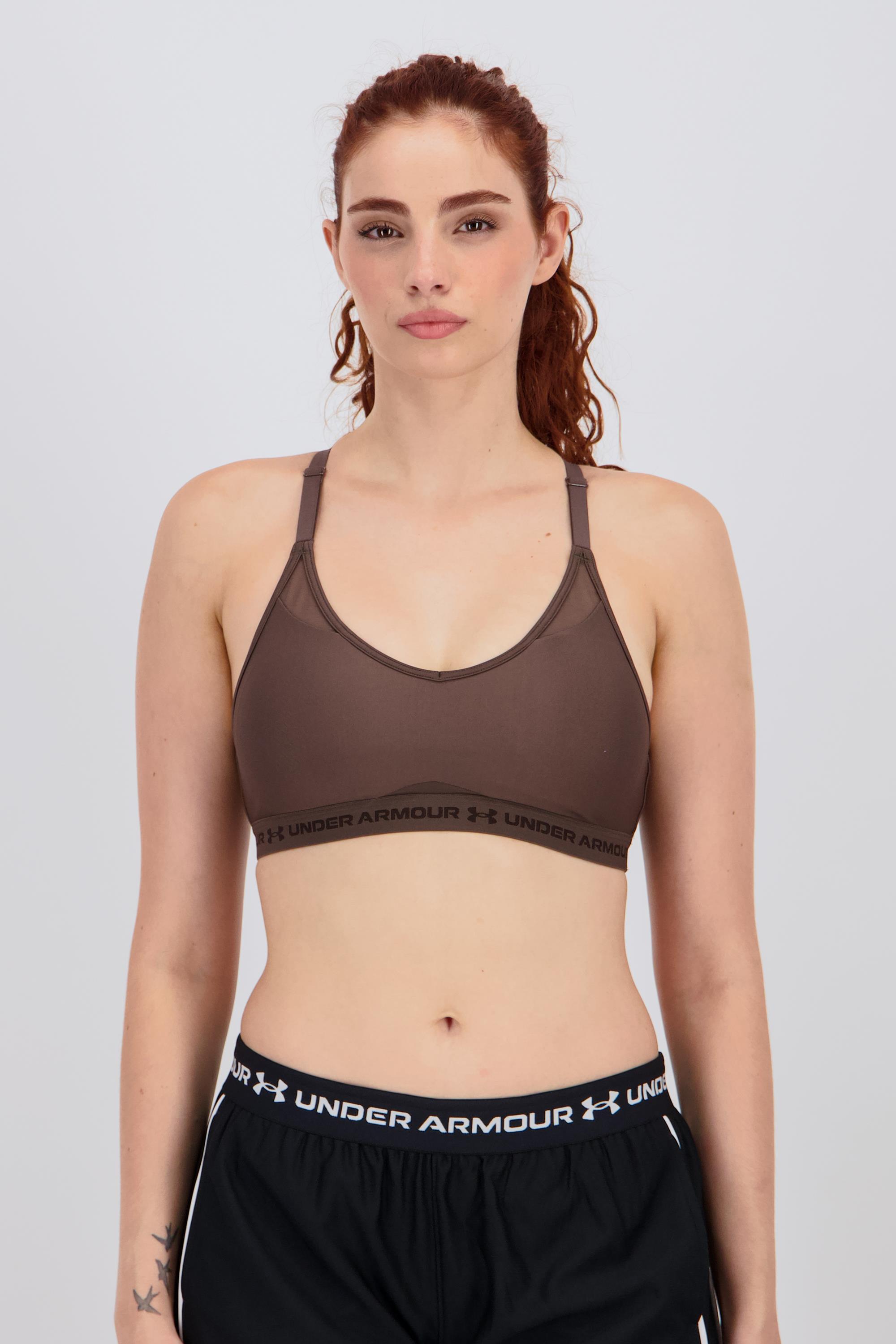 Top Under Armour - Marrón - Sujetador Deportivo Mujer talla L