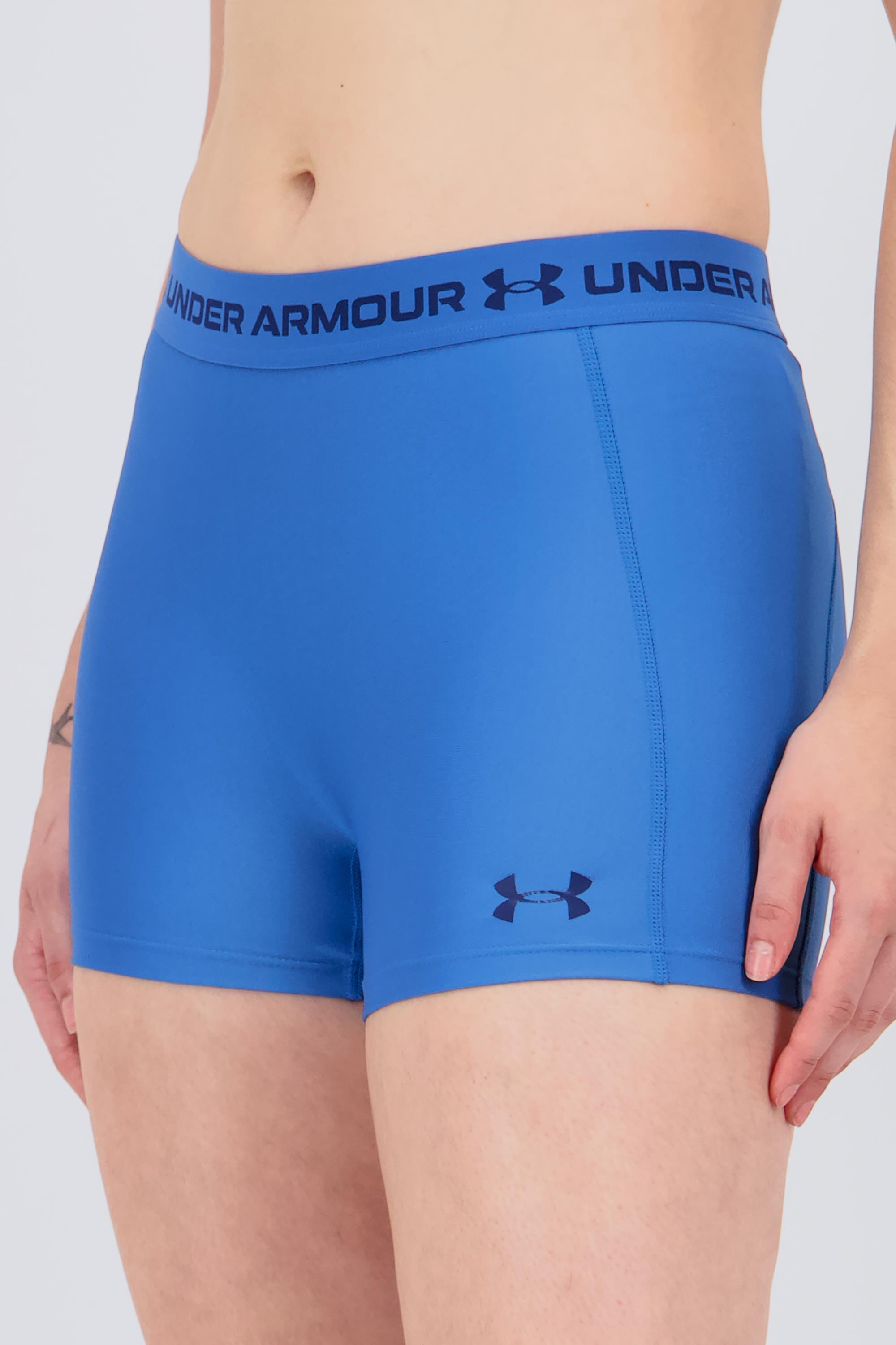 Mallas Cortas UA - Azul Mujer talla S
