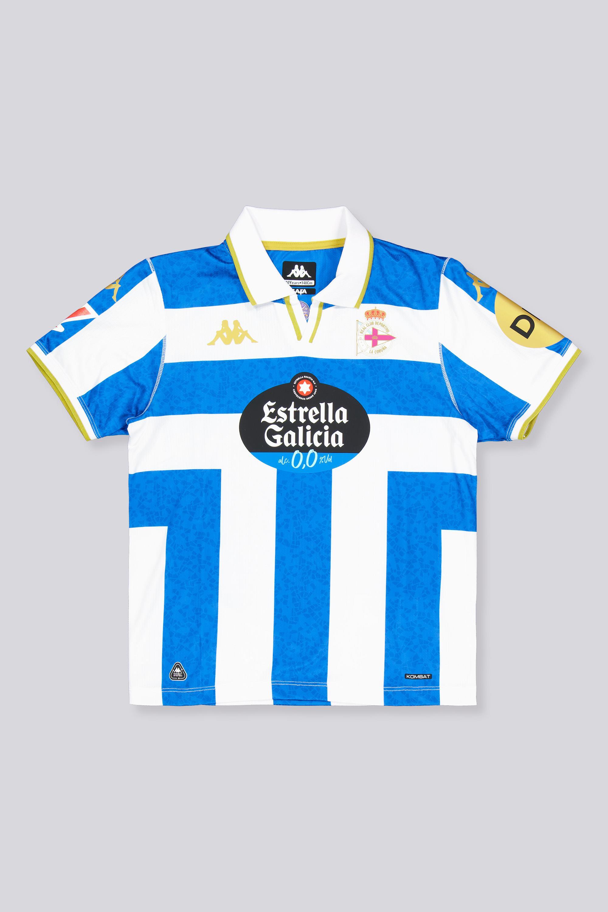 25-26 Deportivo La Coruna サッカーユニフォームホーム deportivo 25