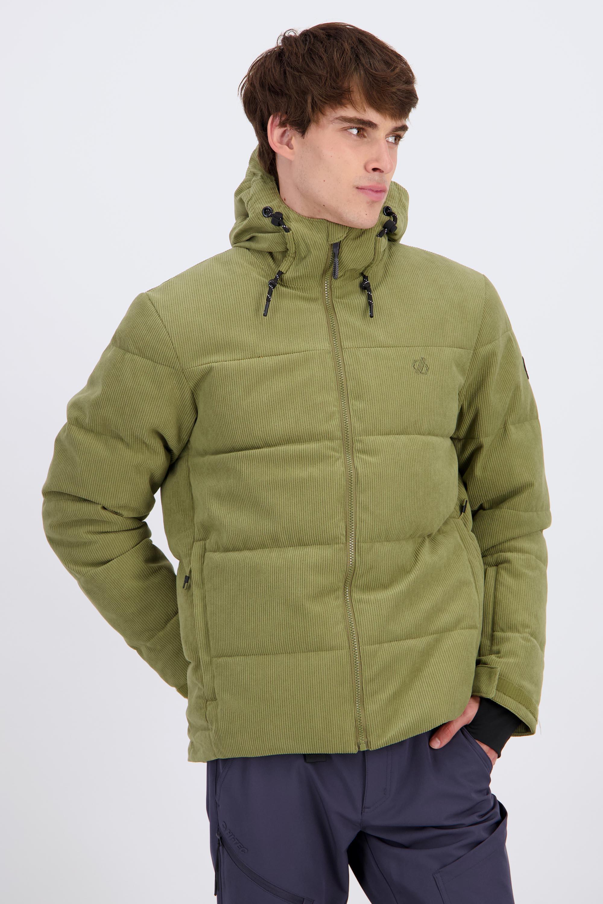 Corded - Kaki - Anorak Hombre talla