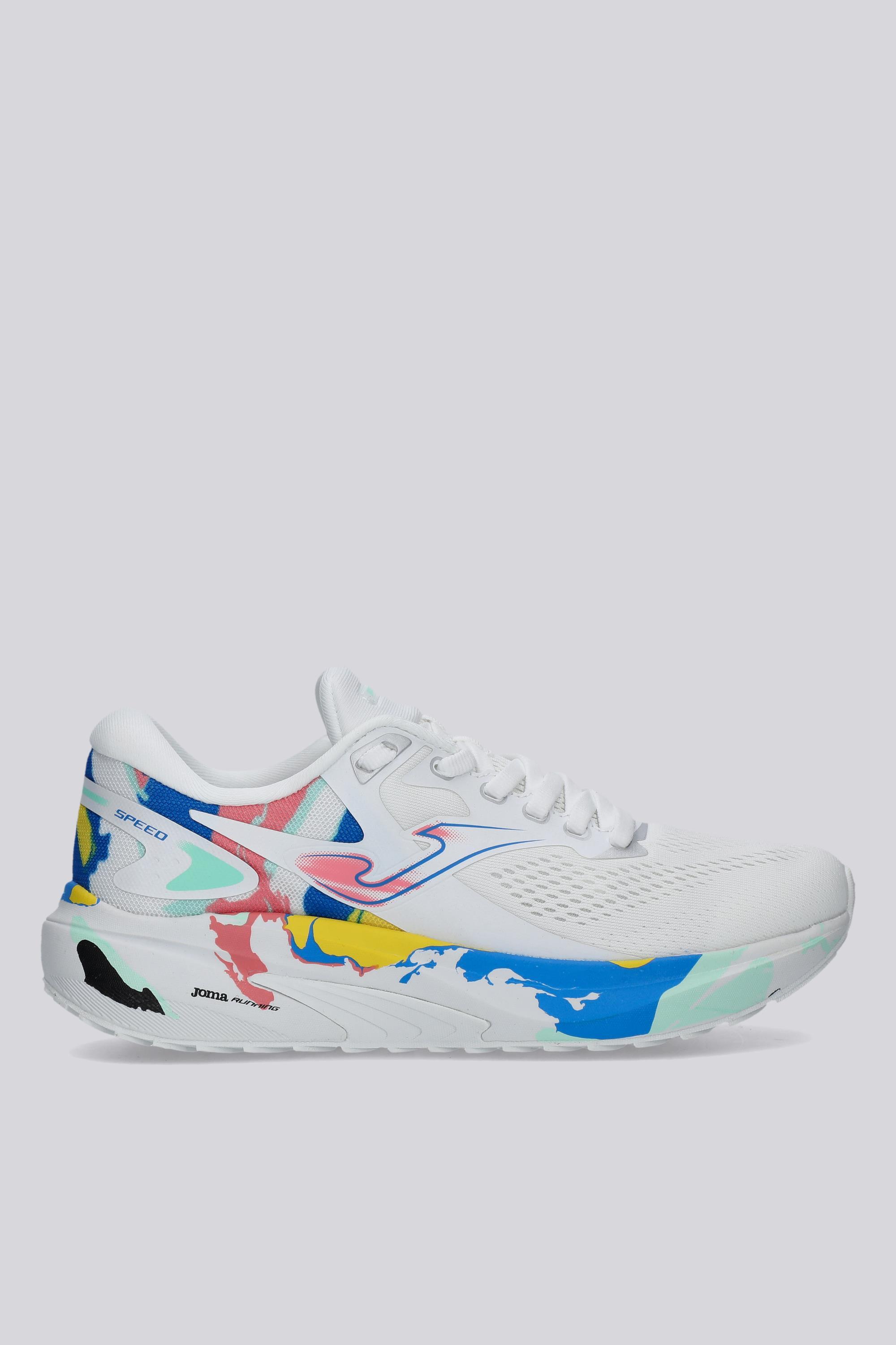 Speed - Blanco - Zapatillas Running Mujer