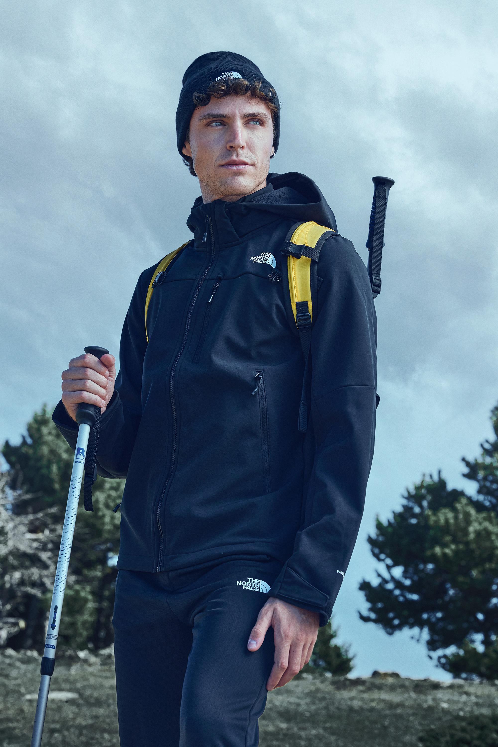 TNF Diablo - Negro - Chaqueta Softshell Hombre MKP talla XL