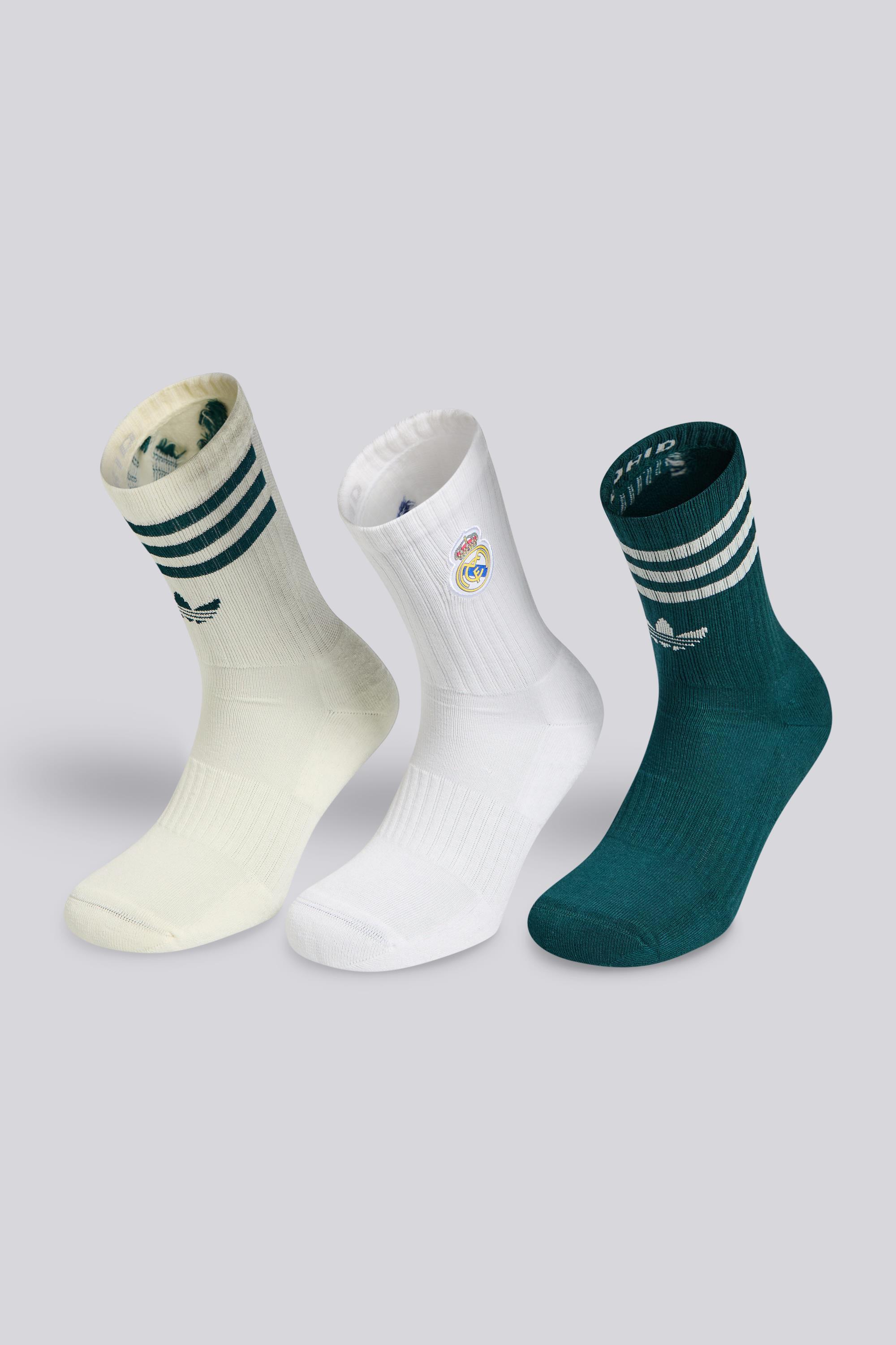 Medias Real Madrid 26/27 - Blanco - Medias Fútbol talla M