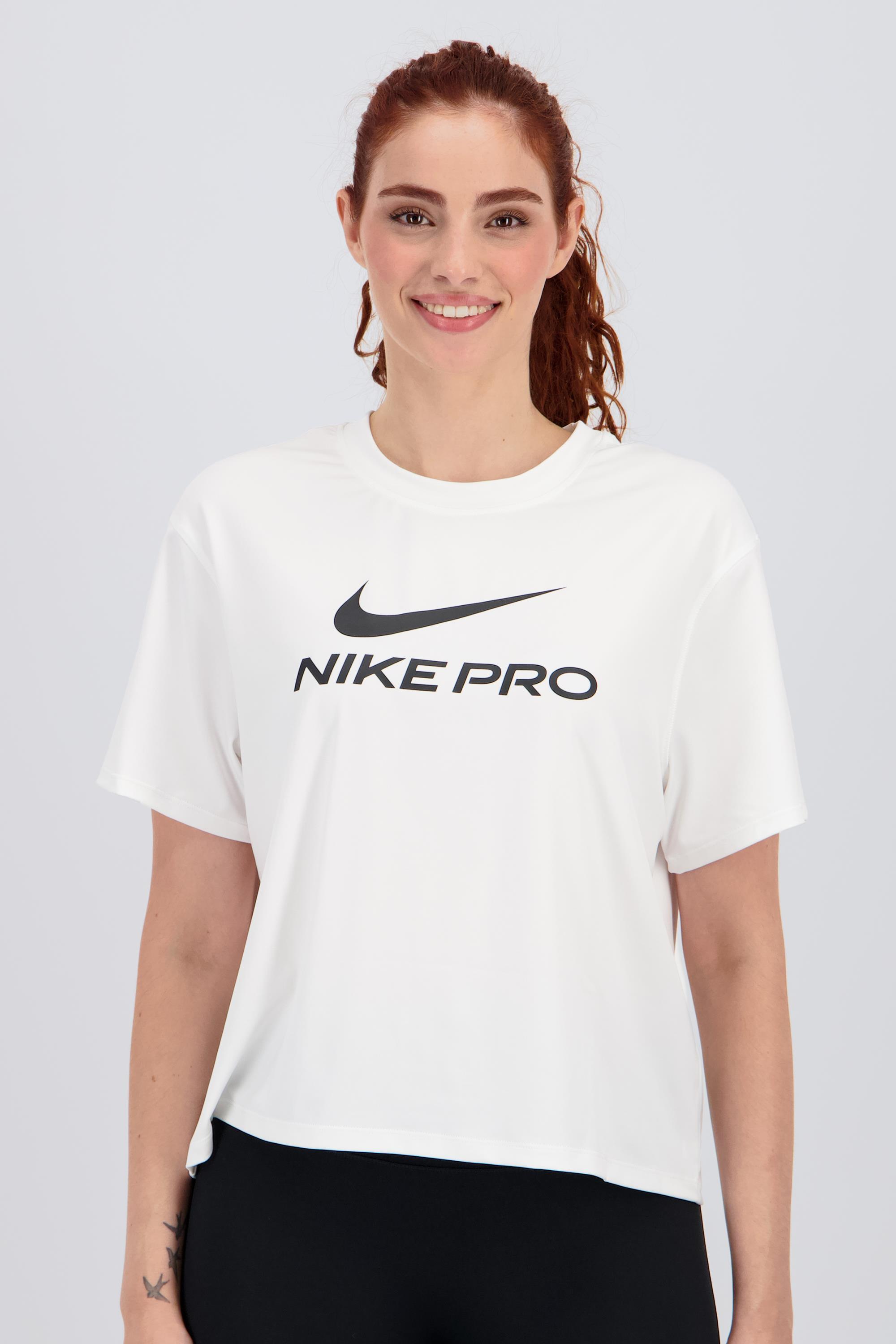 Camiseta Nike - Blanco - Camiseta Fitness Mujer talla L