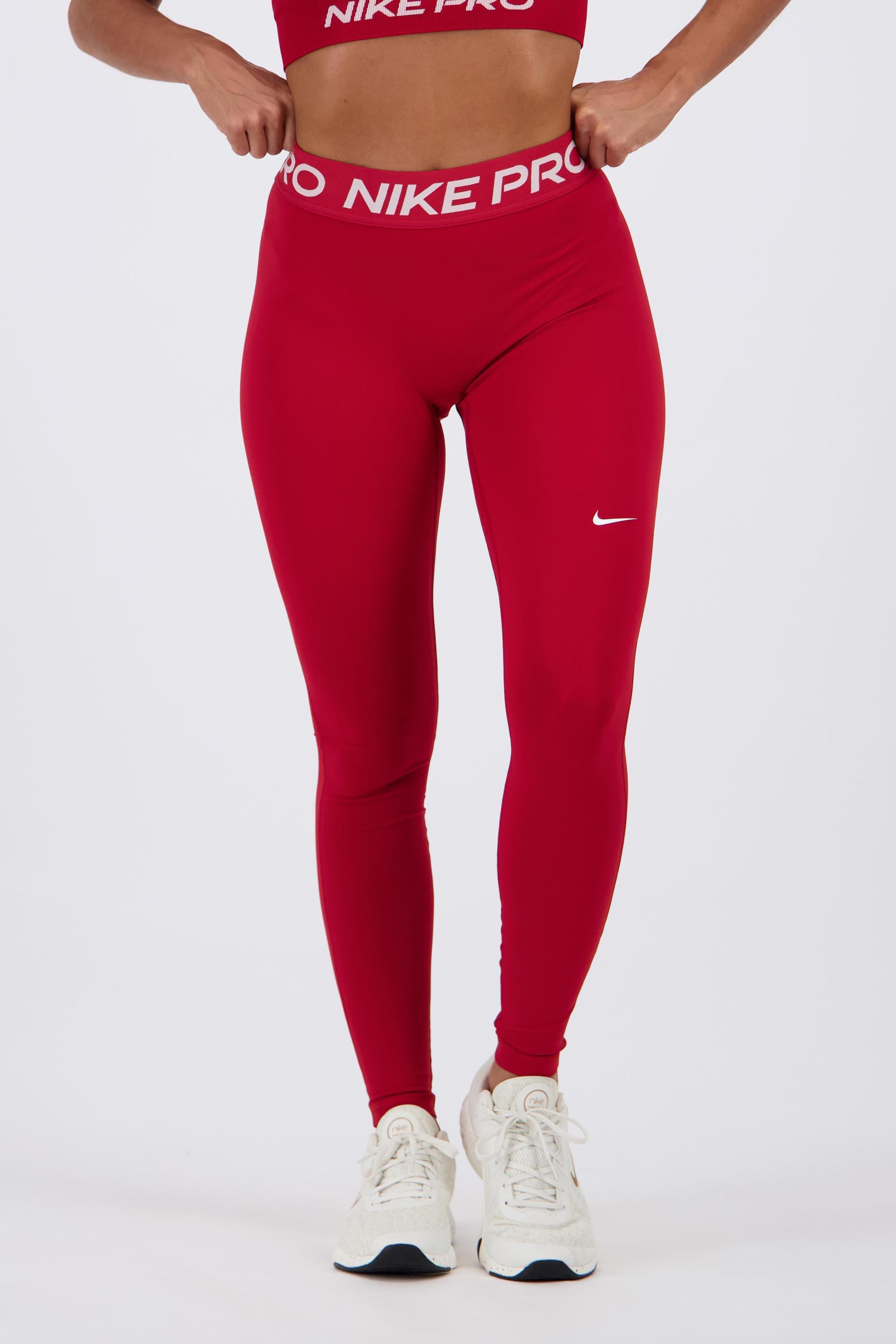Pro - Rojo - Leggings Cintura Alta Mujer talla
