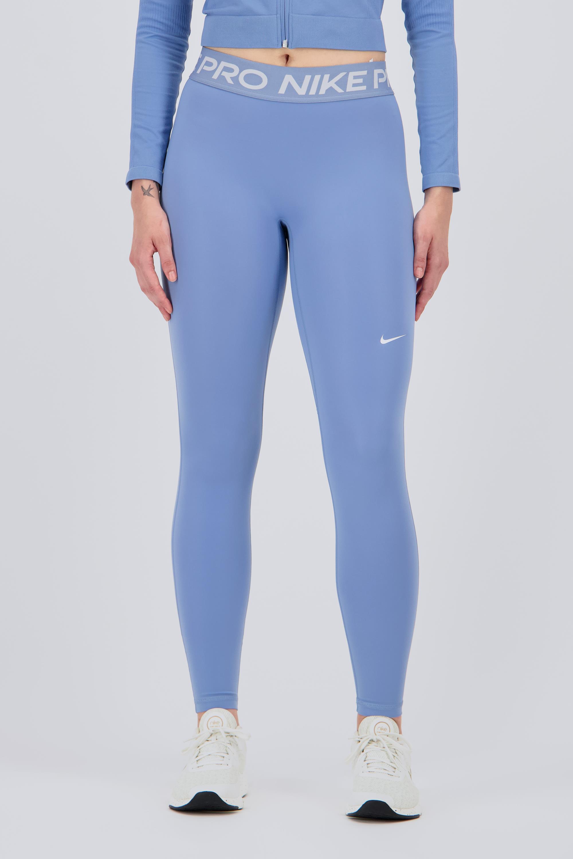Nike Pro - Azul - Mallas Pirata Mujer talla L