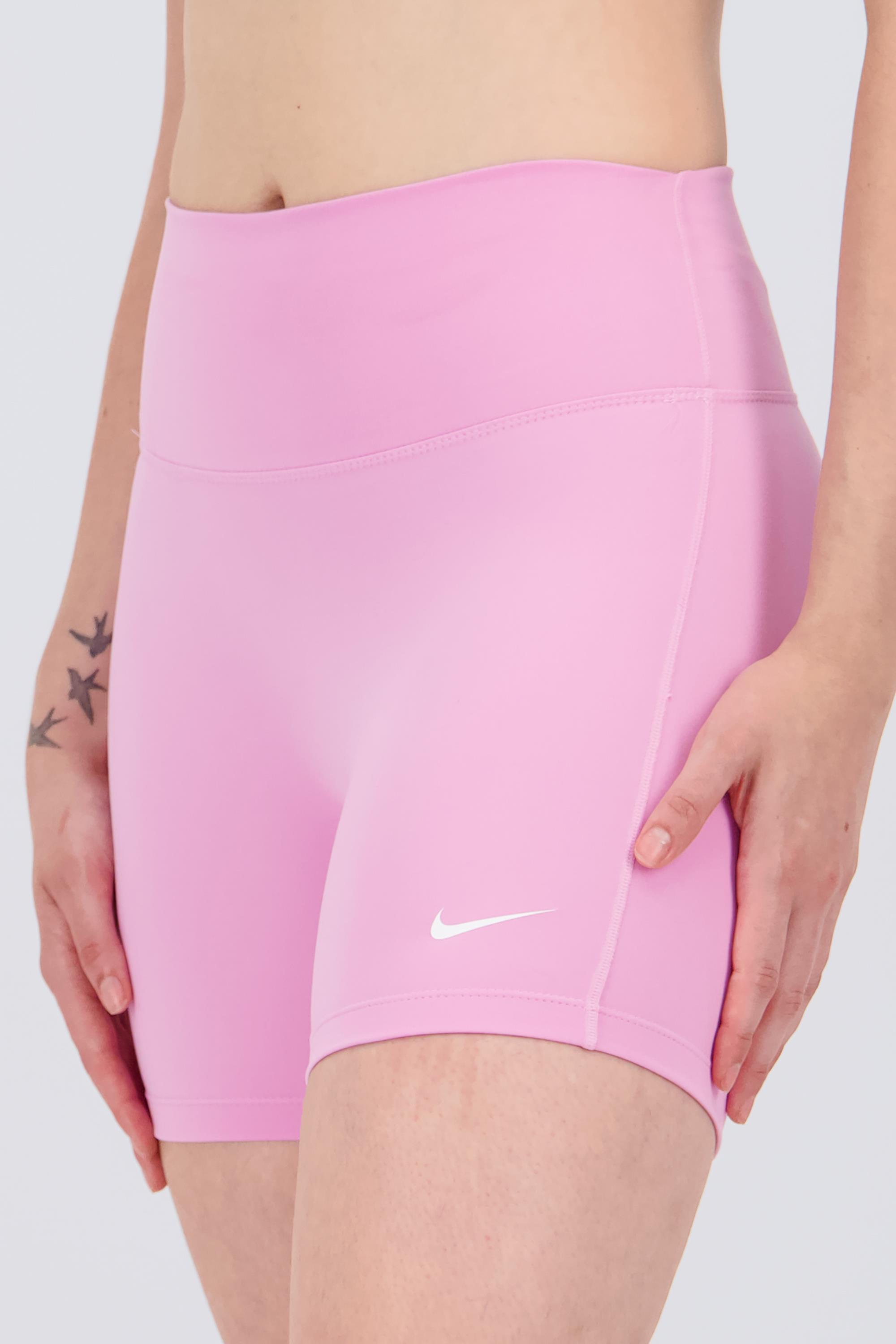 Mallas Cortas Nike - Rosa - Leggings Fitness Mujer talla XS