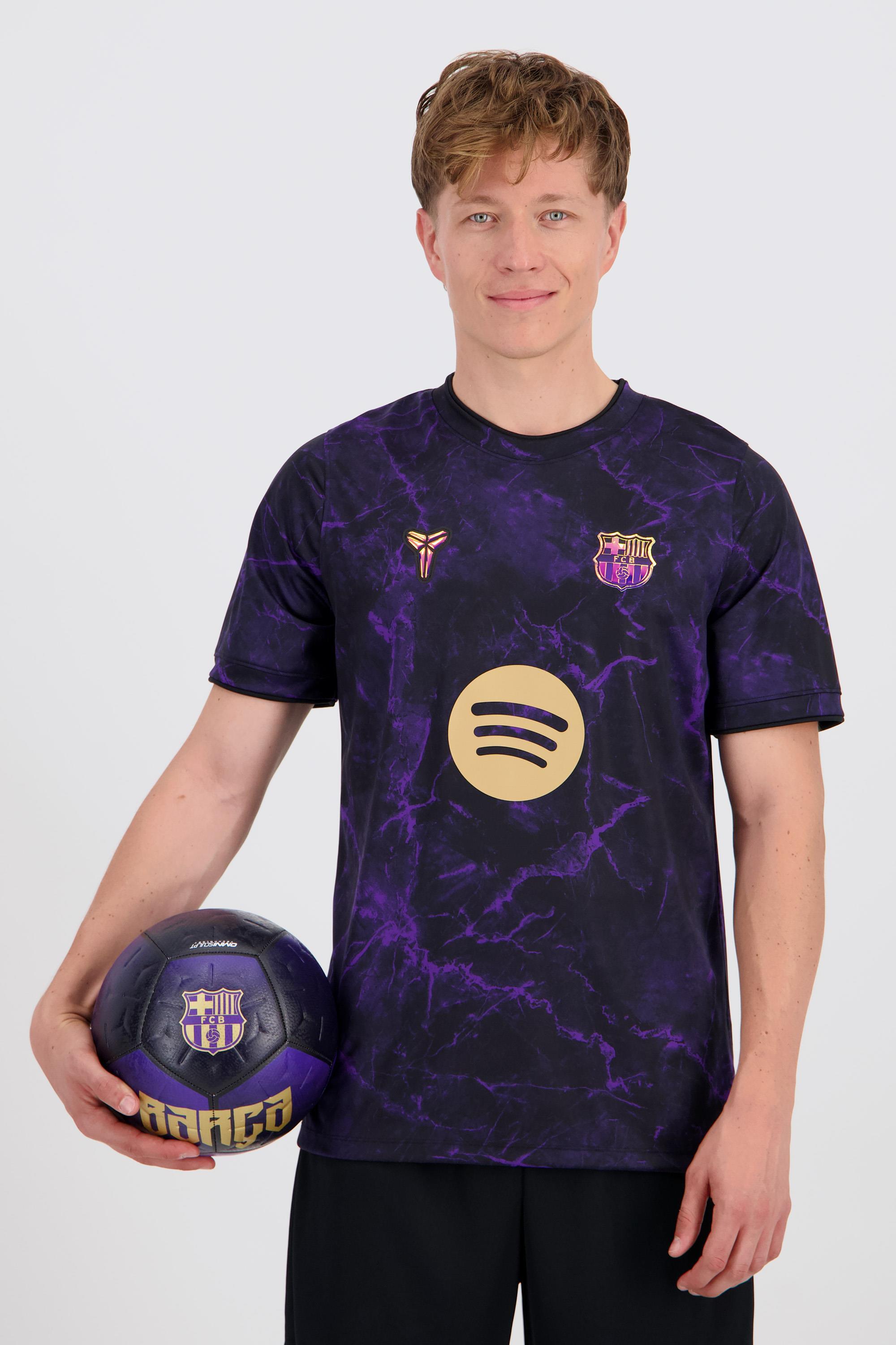 Camiseta FC Barcelona 26/27 Prepartido Hombre Morada talla L