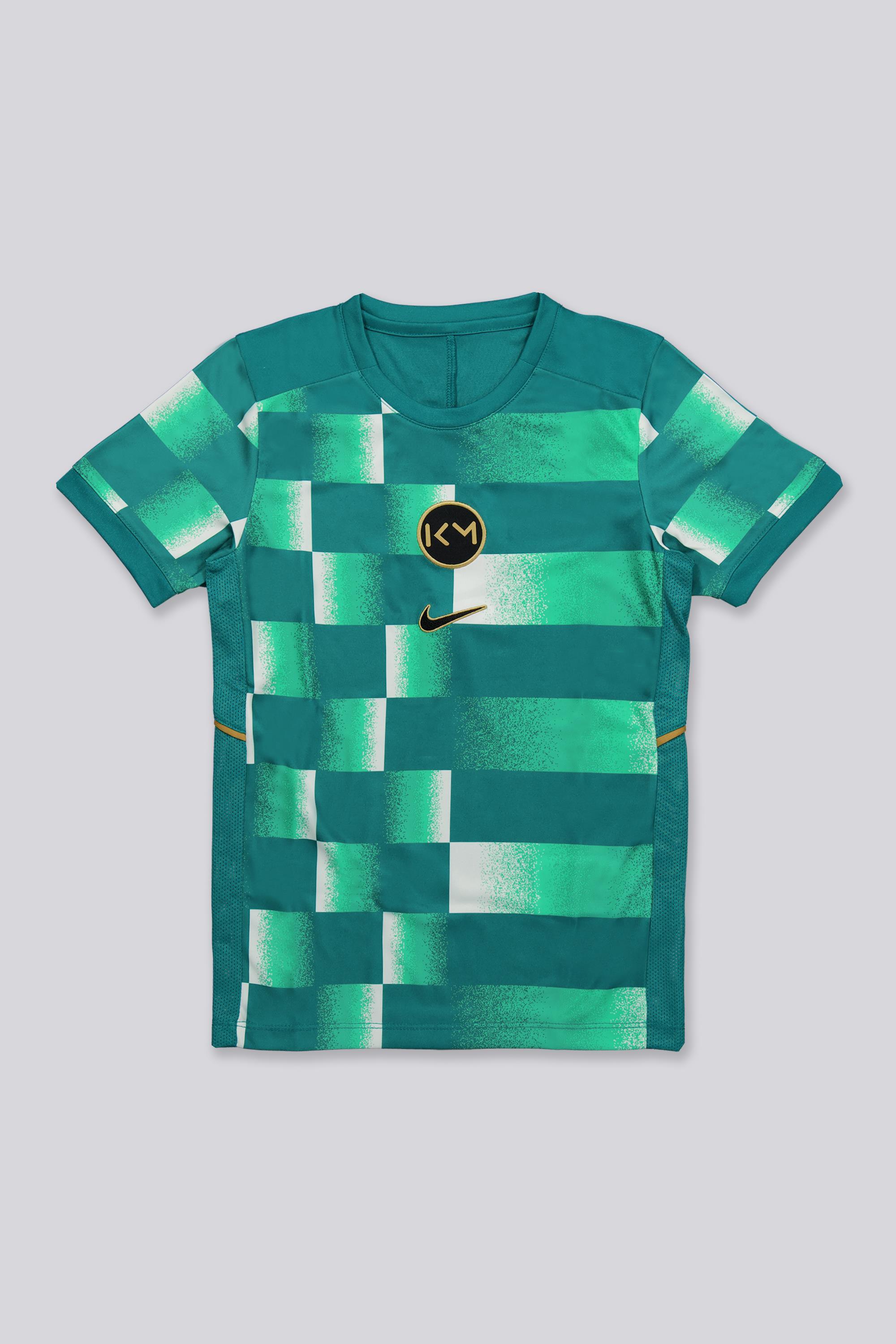 Nike Mbappé Camiseta Fútbol Junior Verde talla 8/10