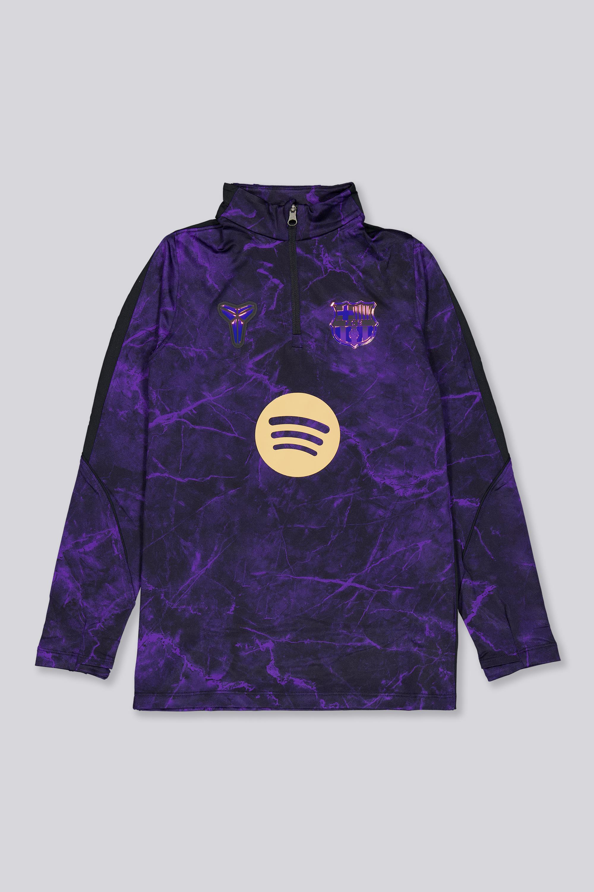 Sudadera FC Barcelona 26/27 Entreno Junior Morada talla 8/10