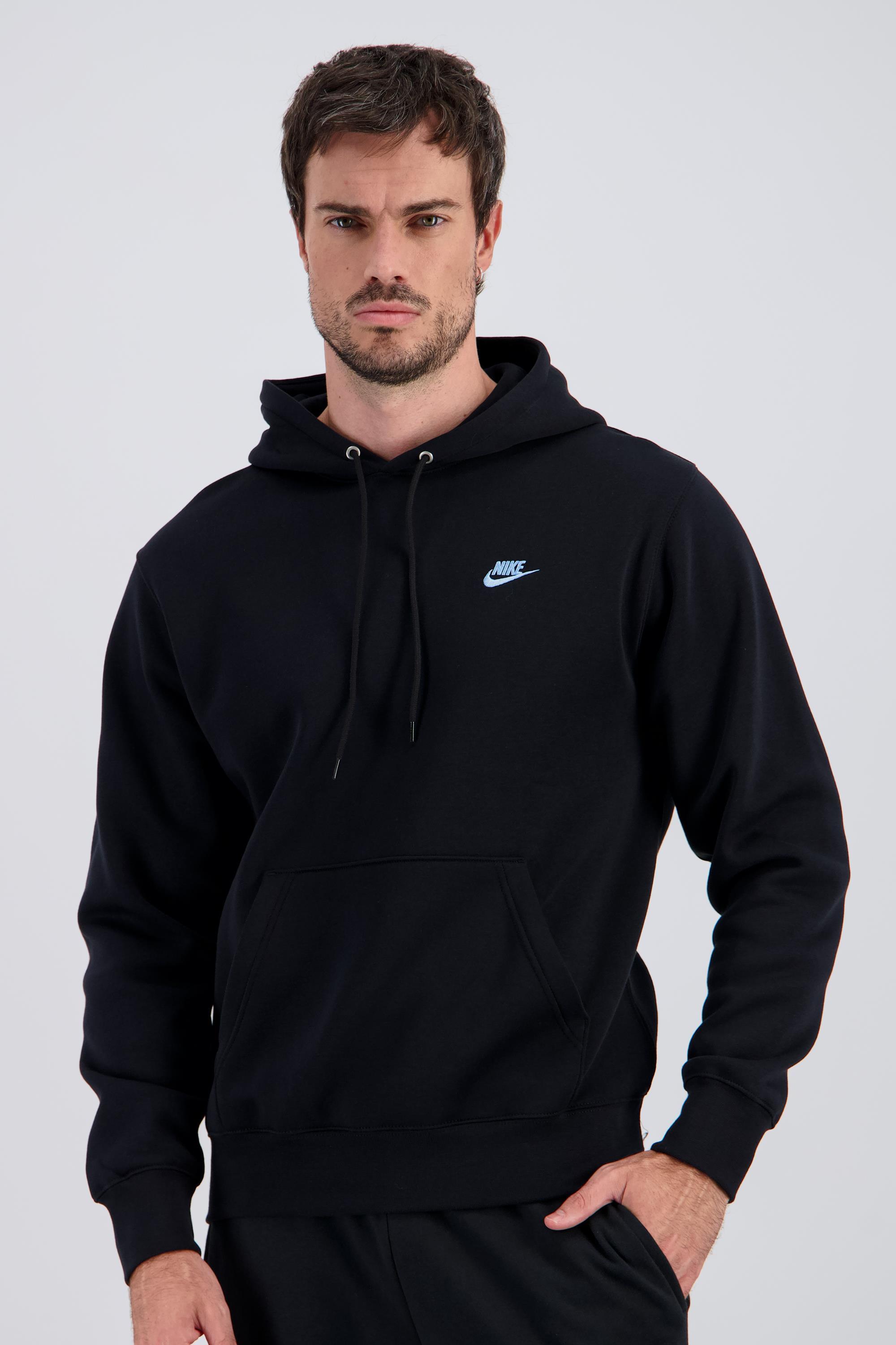 Nike Club - Negro - Sudadera Capucha Hombre talla M