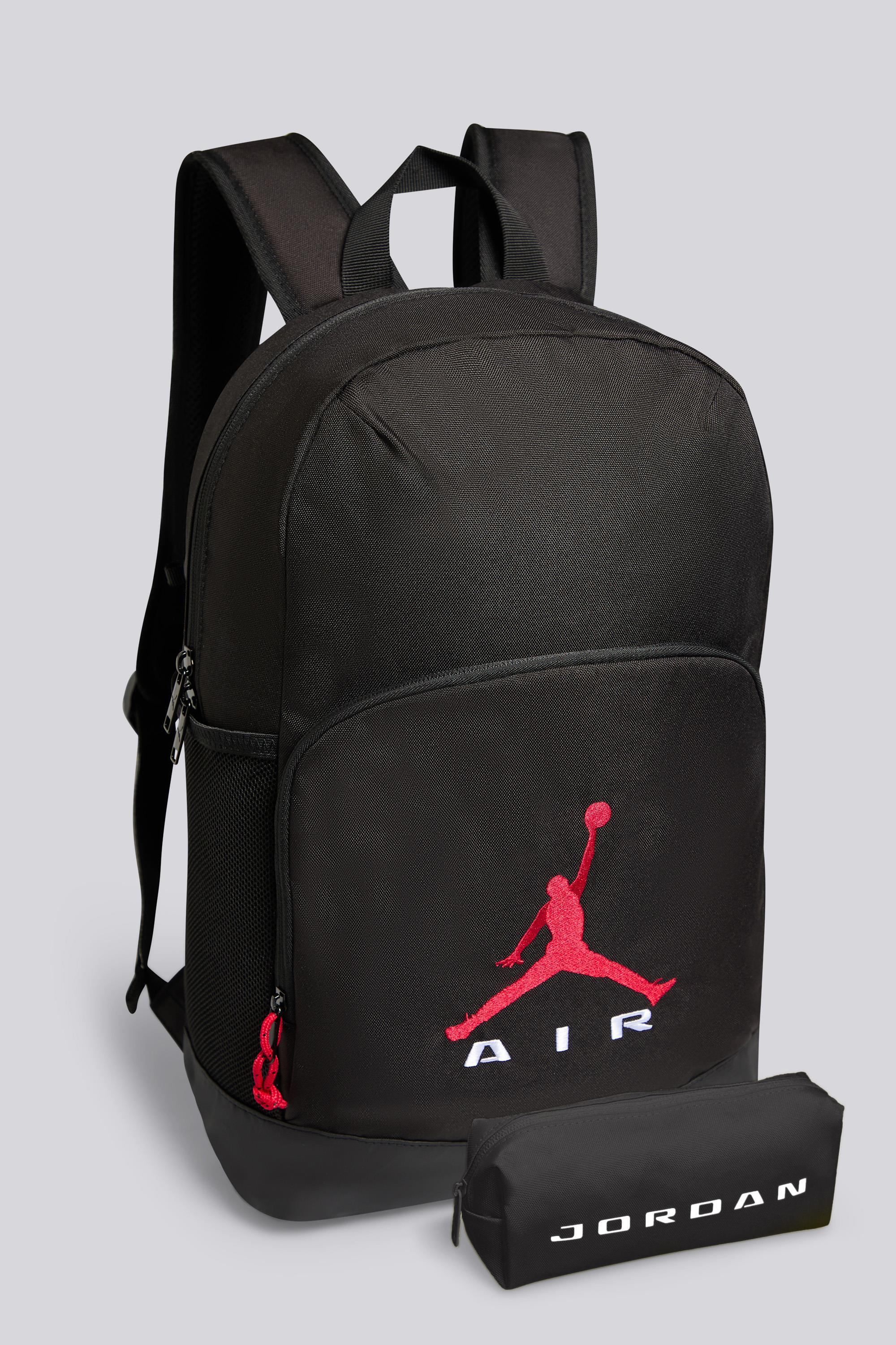 Mochila Jordan Air Raid - Negro - Con Estuche talla T.U.