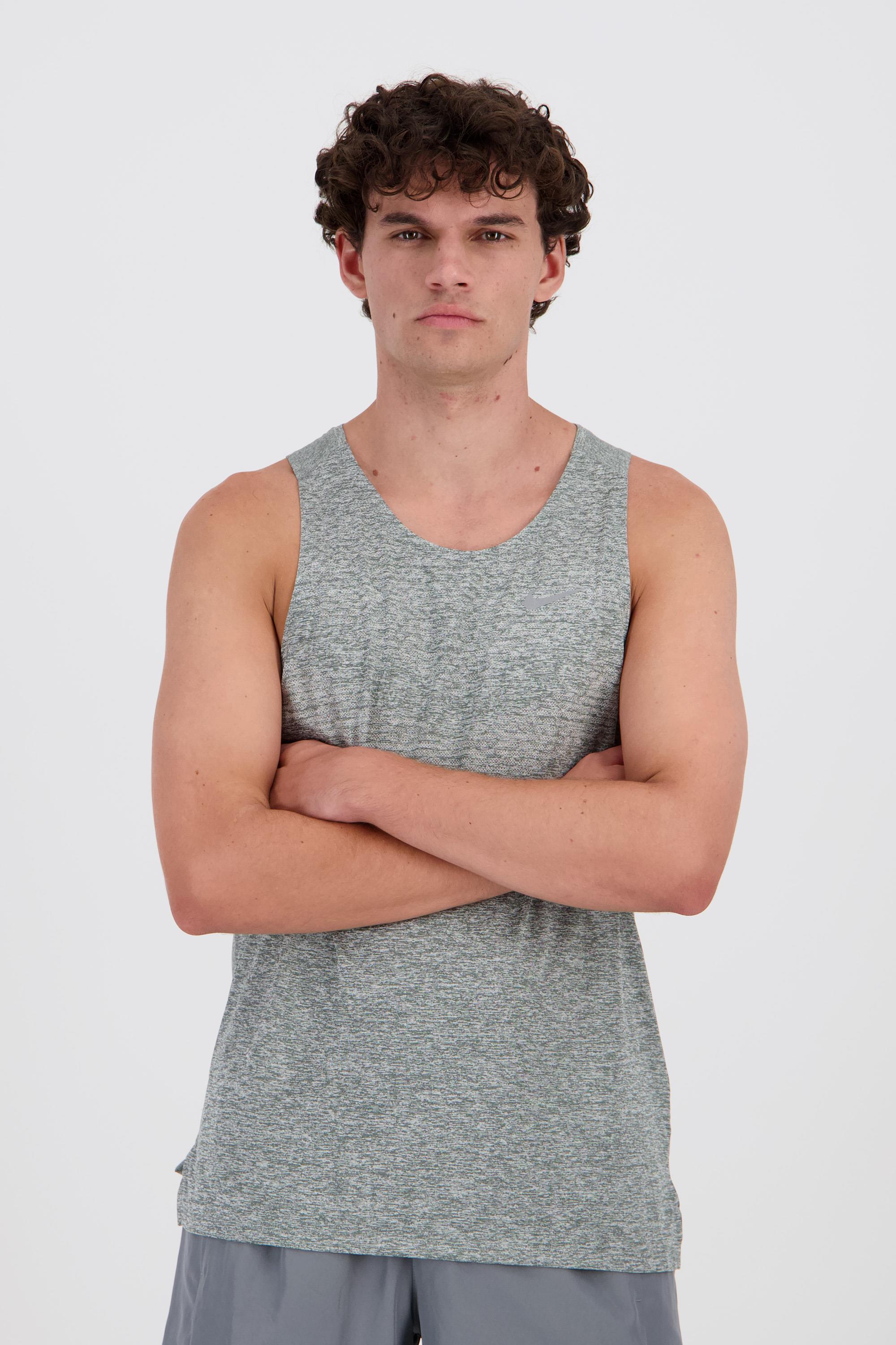 Nike Stride - Gris - Camiseta Tirantes Hombre talla S