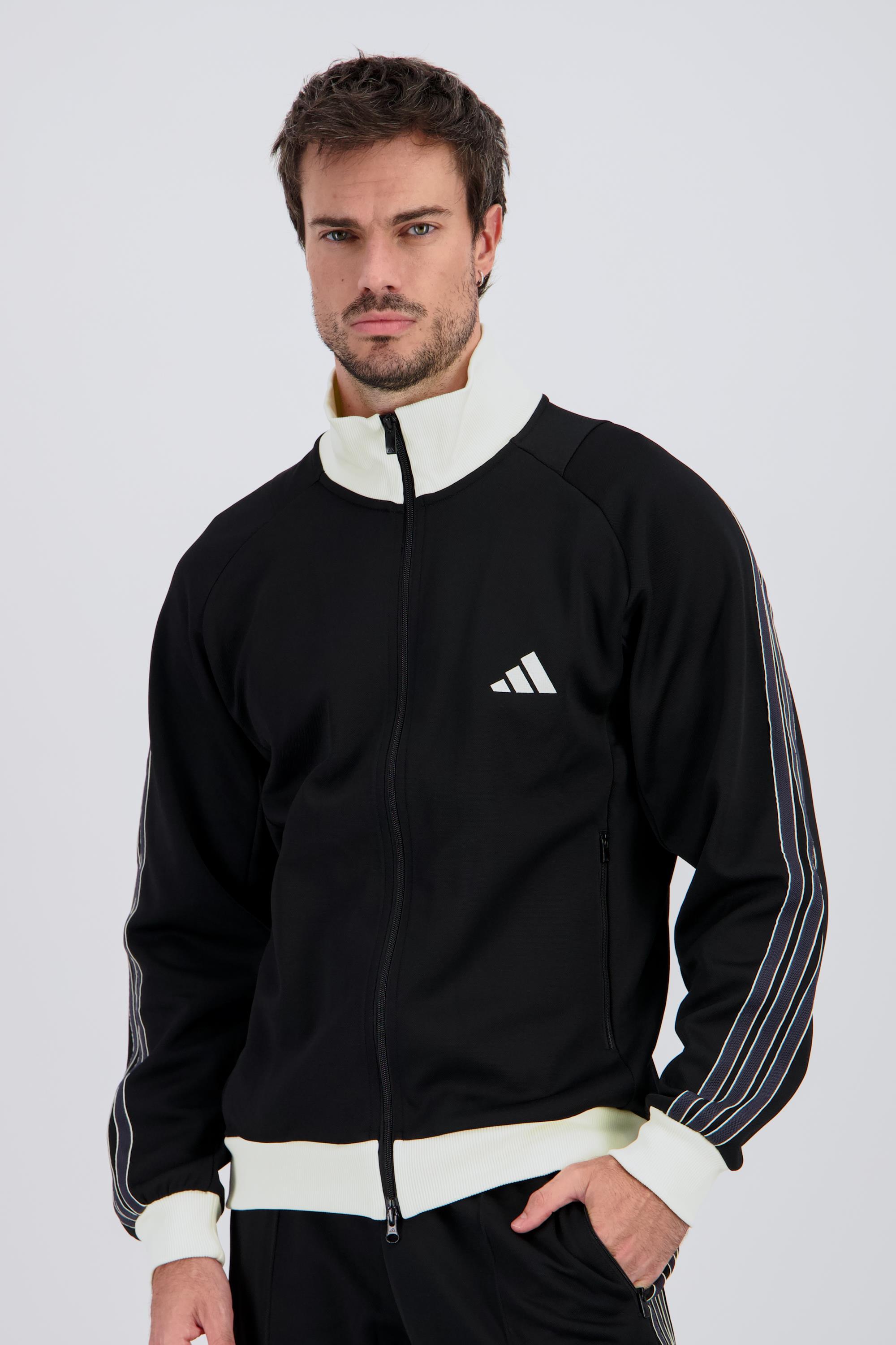 adidas Std - Negro - Sudadera Cremallera Hombre MKP talla S