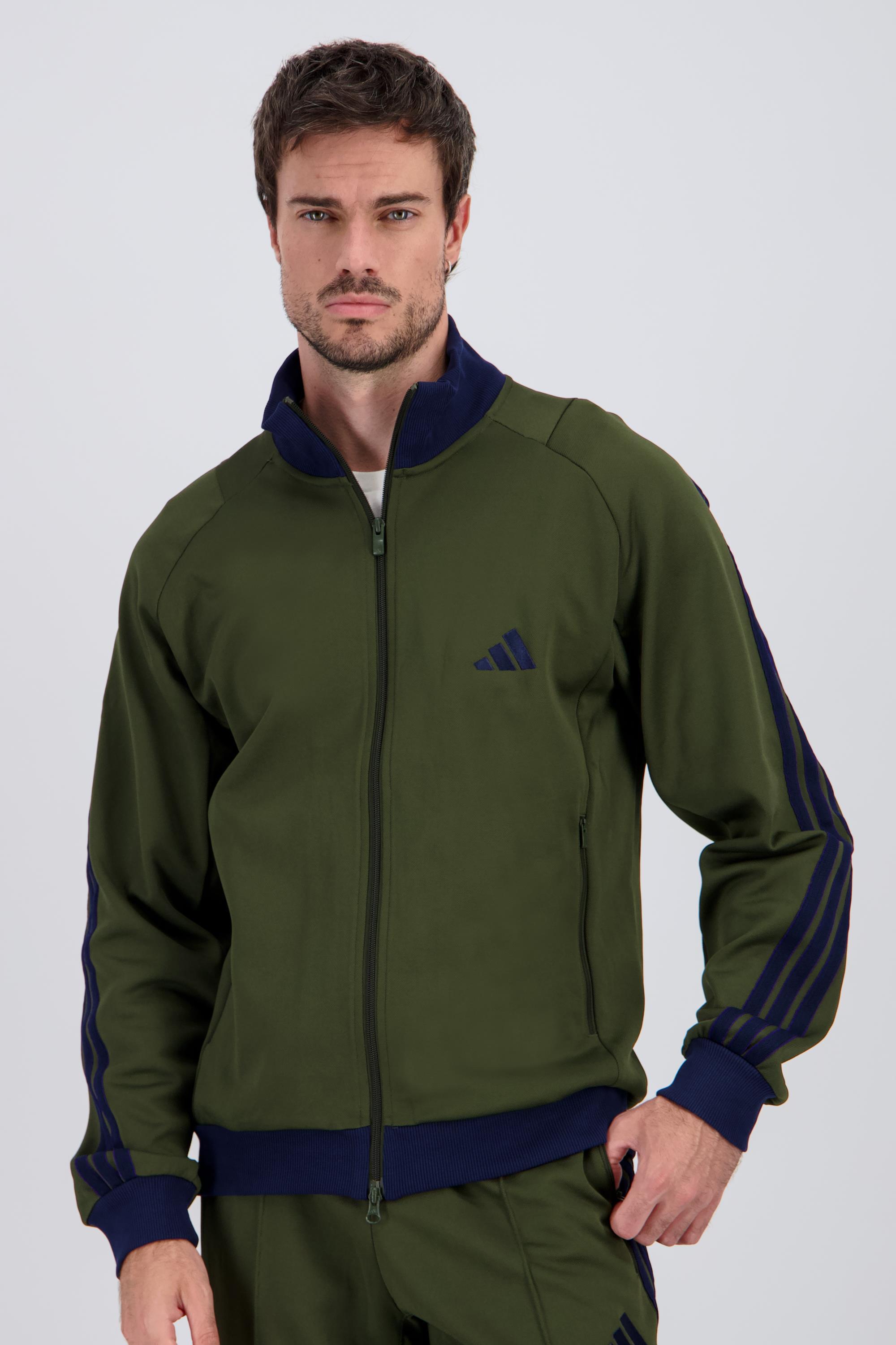 adidas Std - Kaki - Sudadera Cremallera Hombre MKP talla 2XL