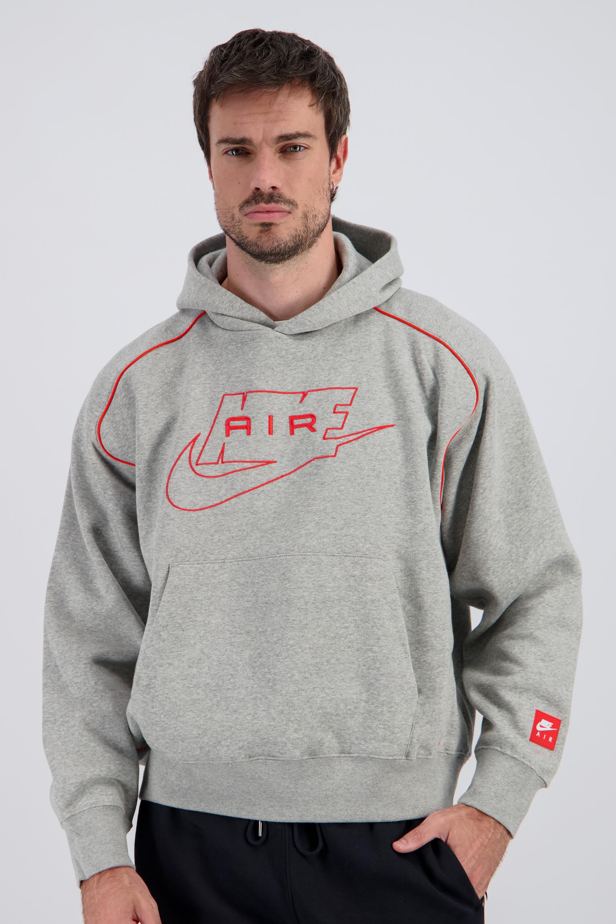 Nike Air - Gris - Sudadera Capucha Hombre talla XS