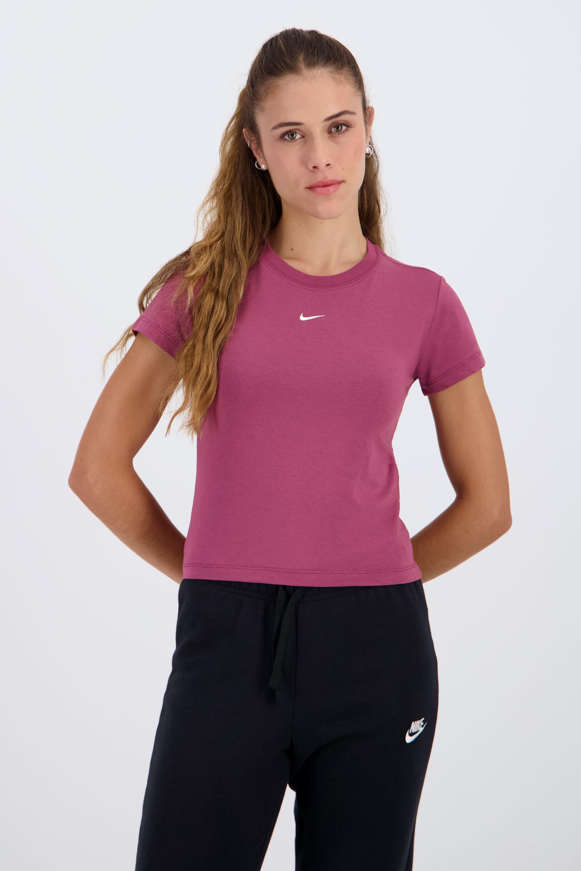 Camiseta Nike - Rosa - Camiseta Mujer talla S