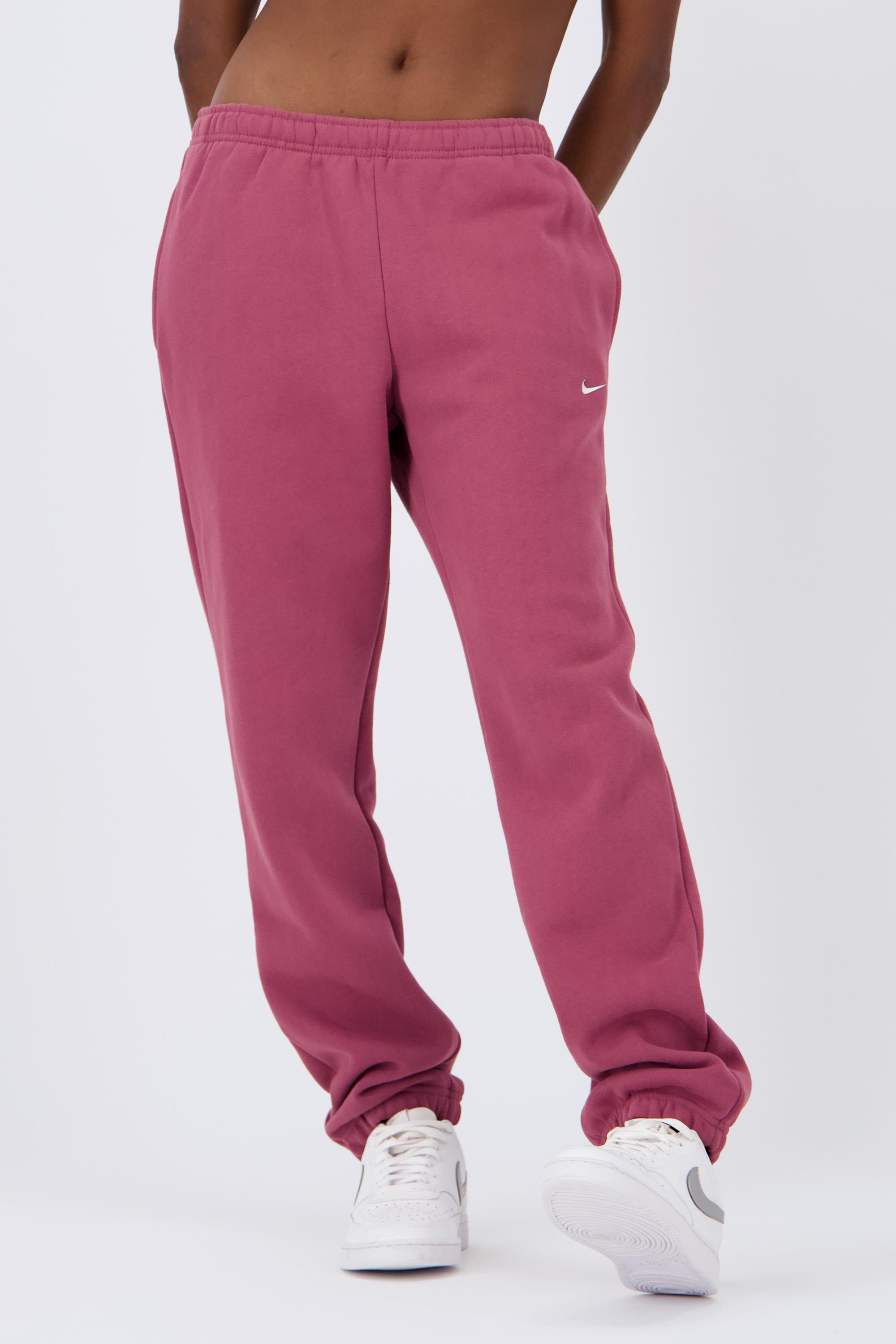 Pantalón Chándal Nike - Rosa - Pantalón Largo Mujer talla M