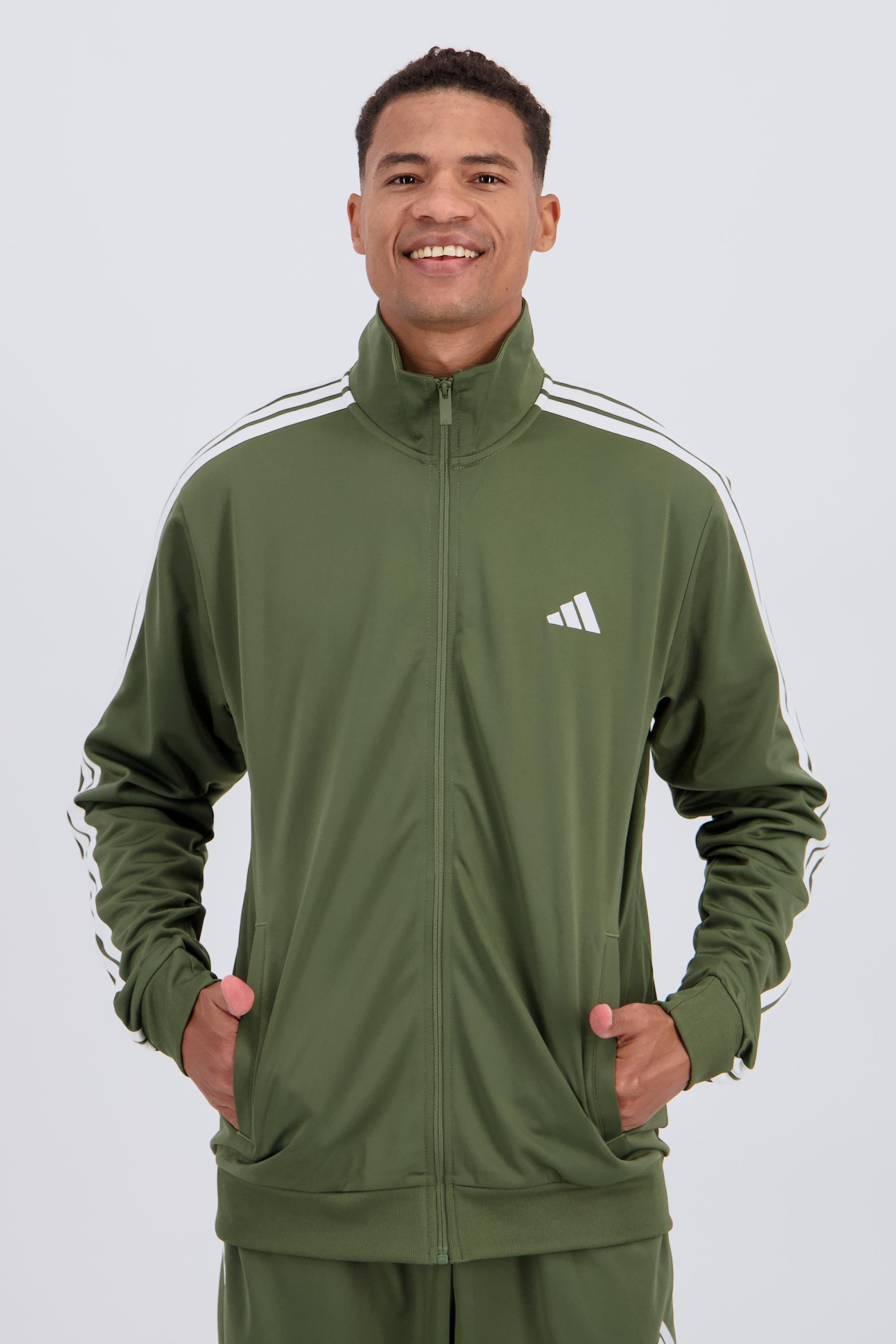adidas Dayready - Kaki - Chándal Poliéster Hombre MKP talla M LARGO