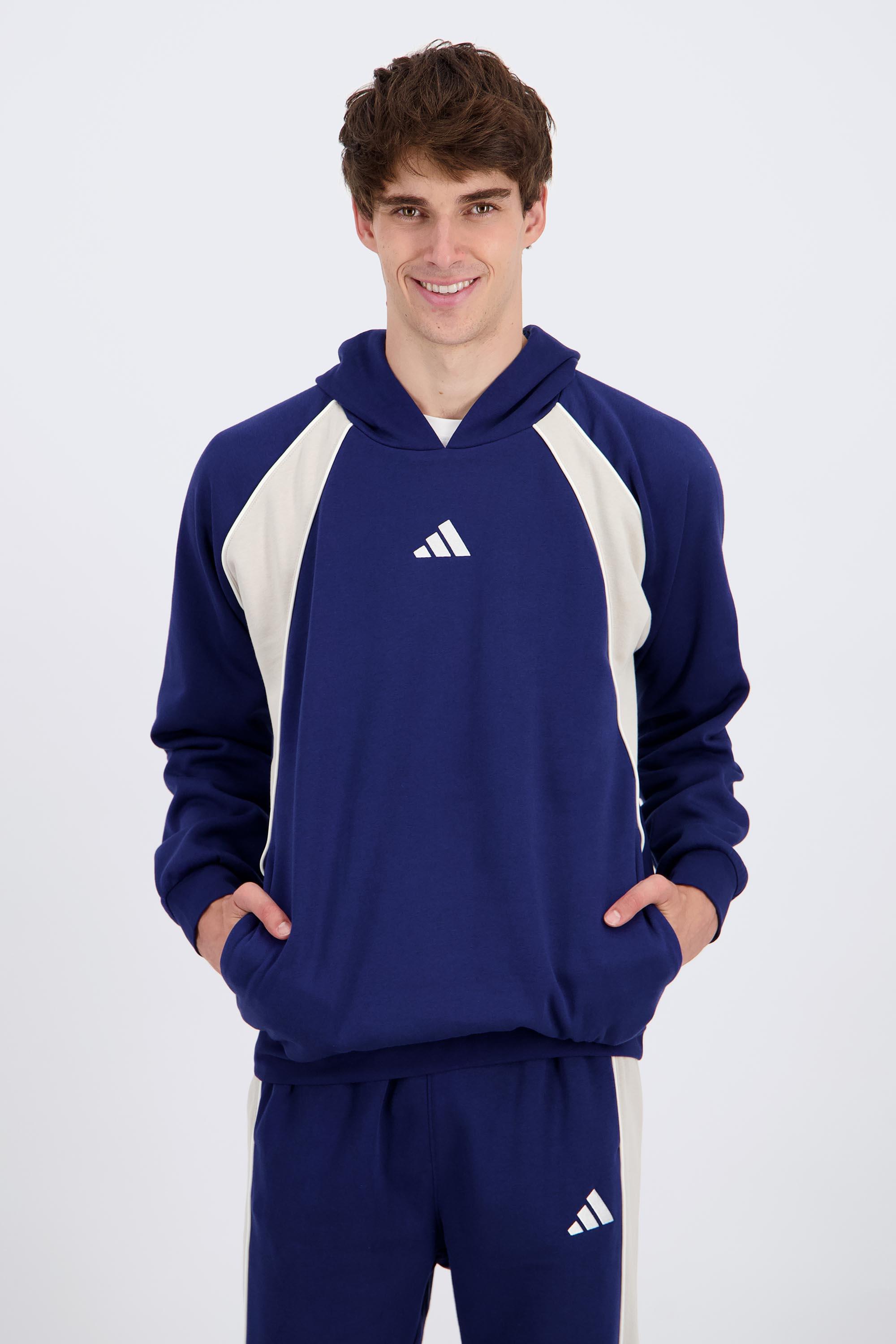 Block - Azul - Sudadera Capucha Hombre talla