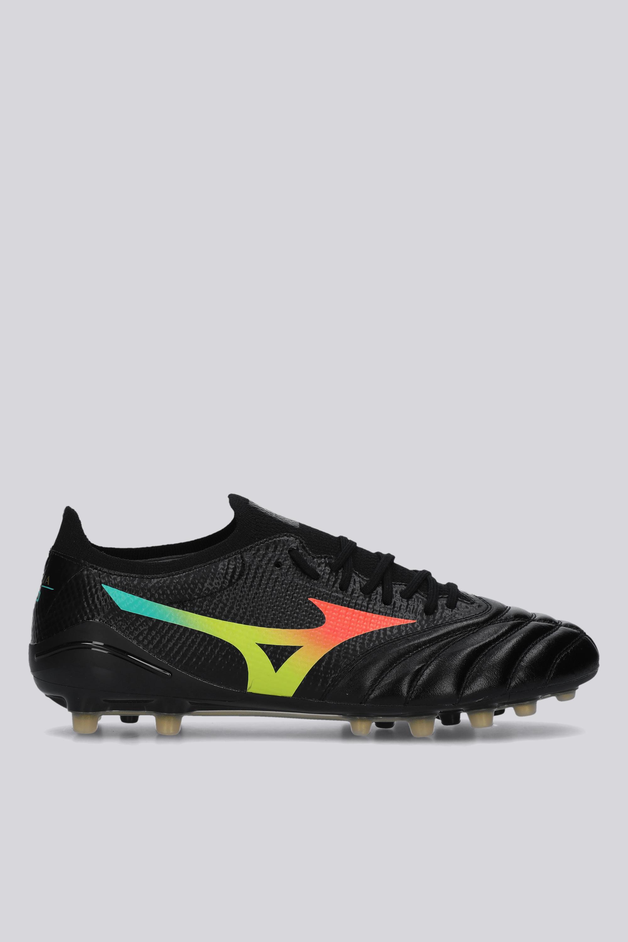 Botas Fútbol Tacos Mizuno Morelia Neo V Beta Pro AG Negras talla 44