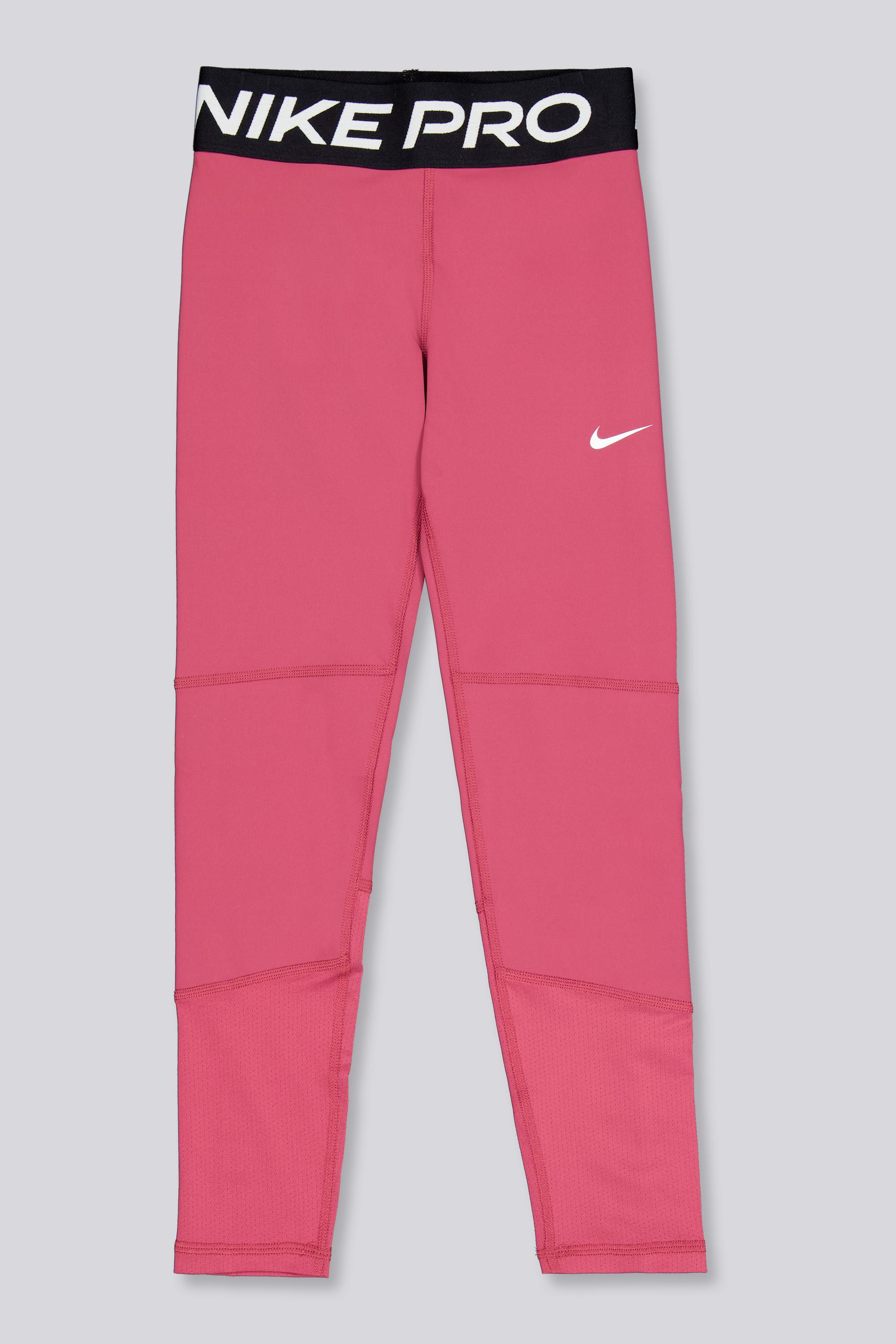 Nike Pro - Rojo - Mallas Largas Niña talla 5
