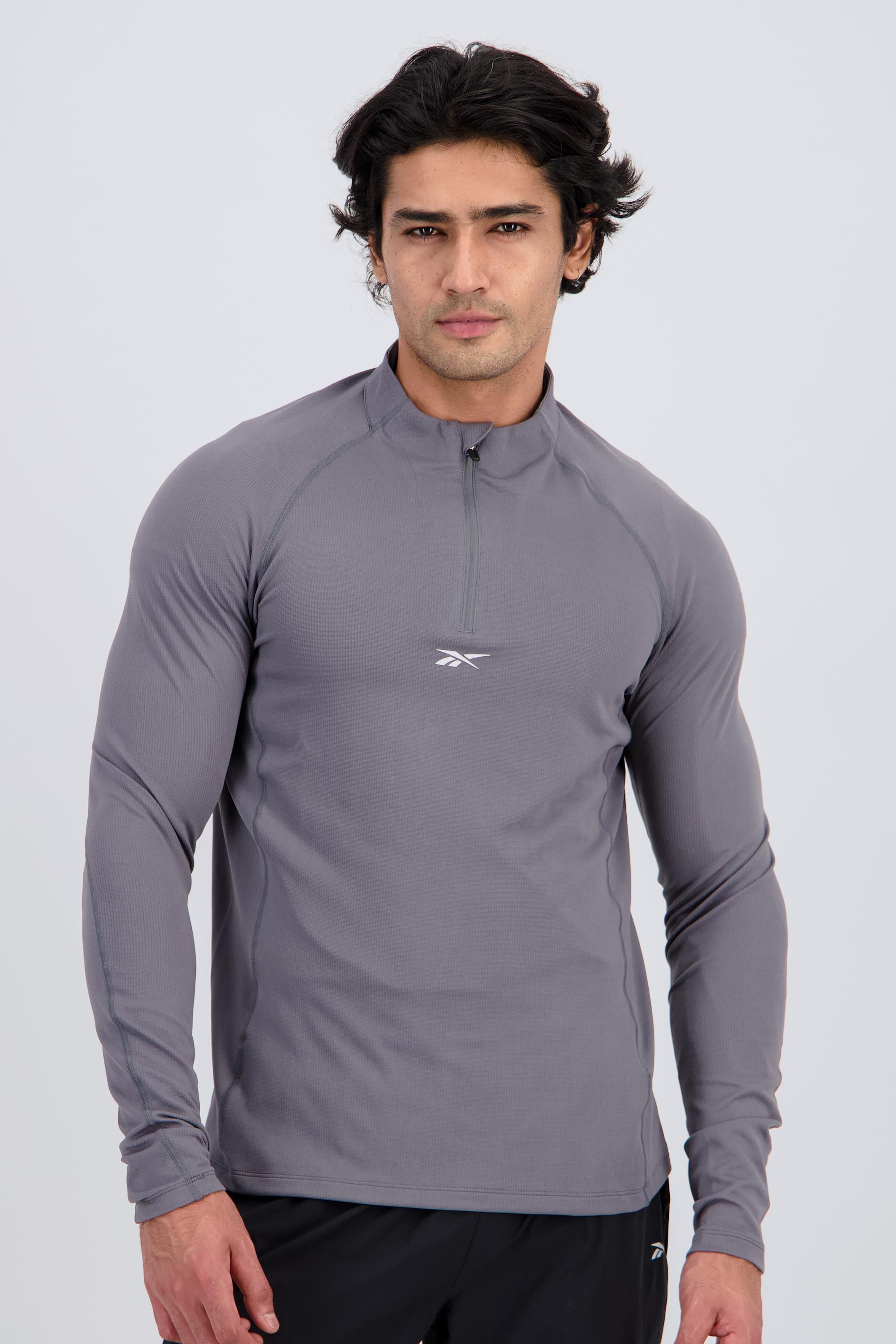 Jorge - Gris - Sudadera Media Cremallera Hombre talla