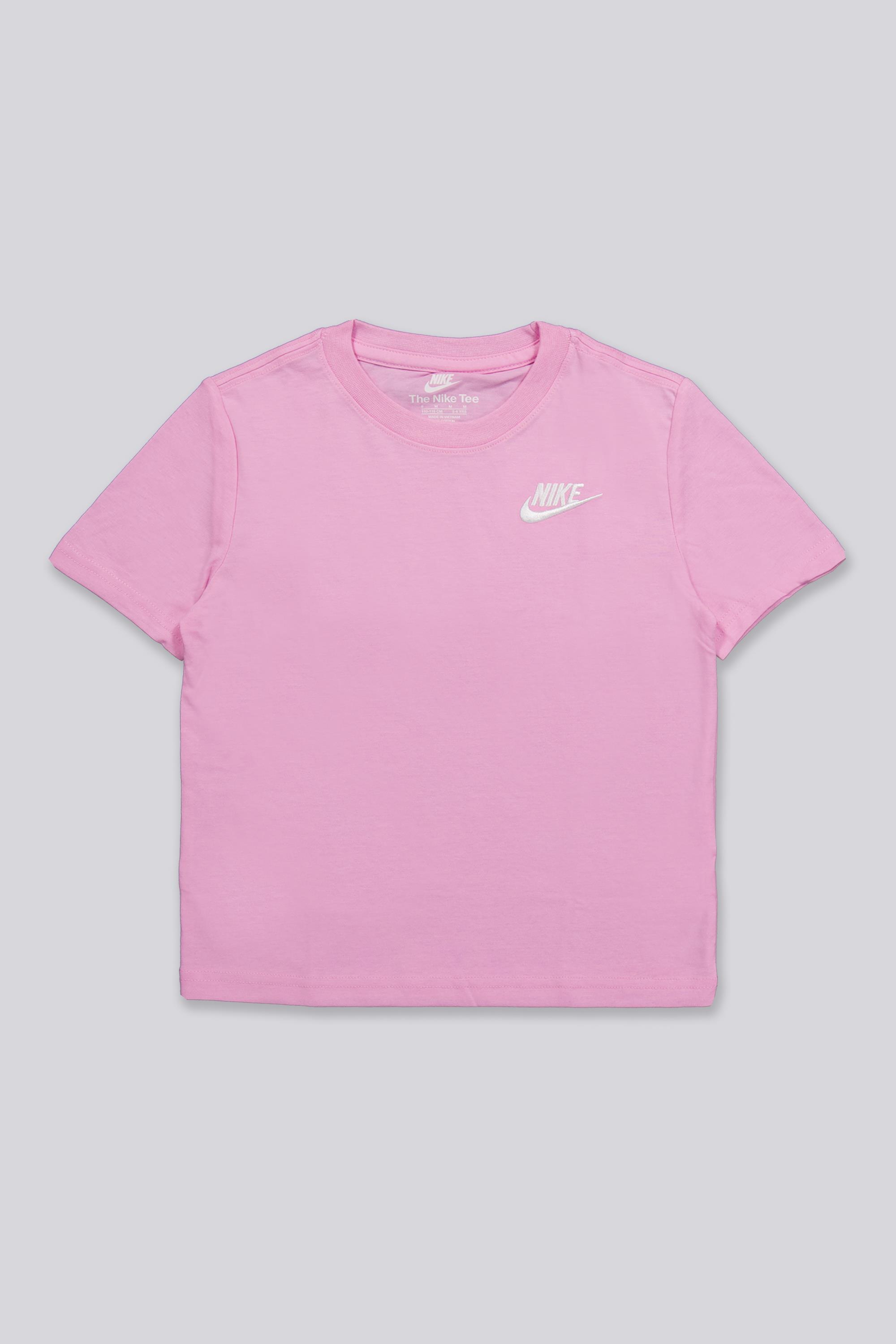 Camiseta Nike - Rosa - Camiseta Algodón Niña talla 3/4