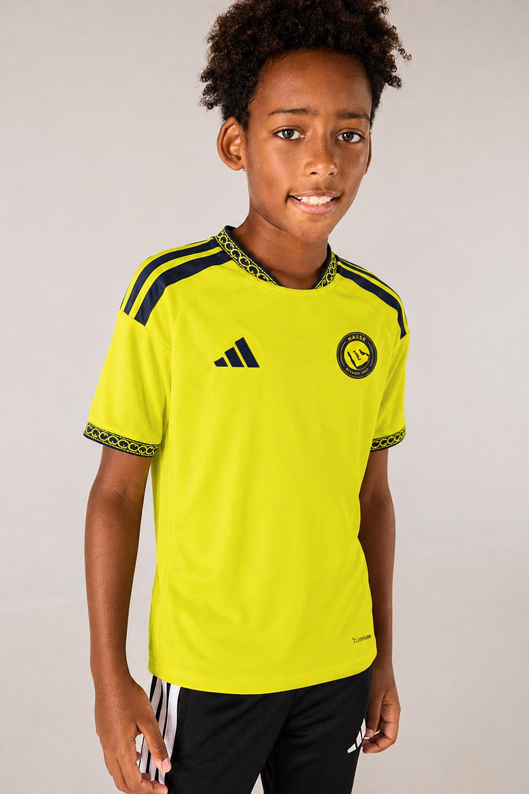 1ª Camiseta Al Nassr Cr7 26/27 Jr Amarilla talla 10