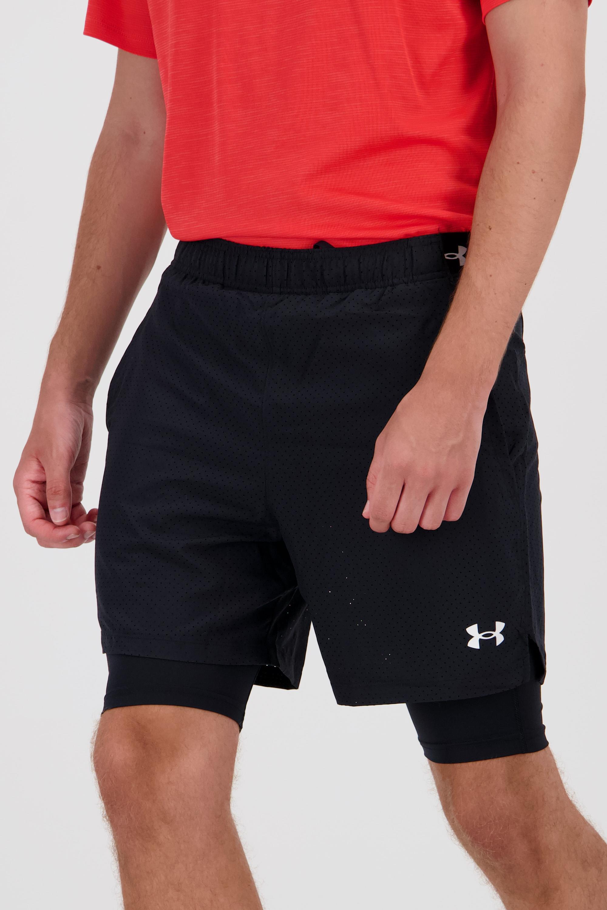 UA Vanish Wven 2.0 - Pantalón Corto + Malla Hombre talla L
