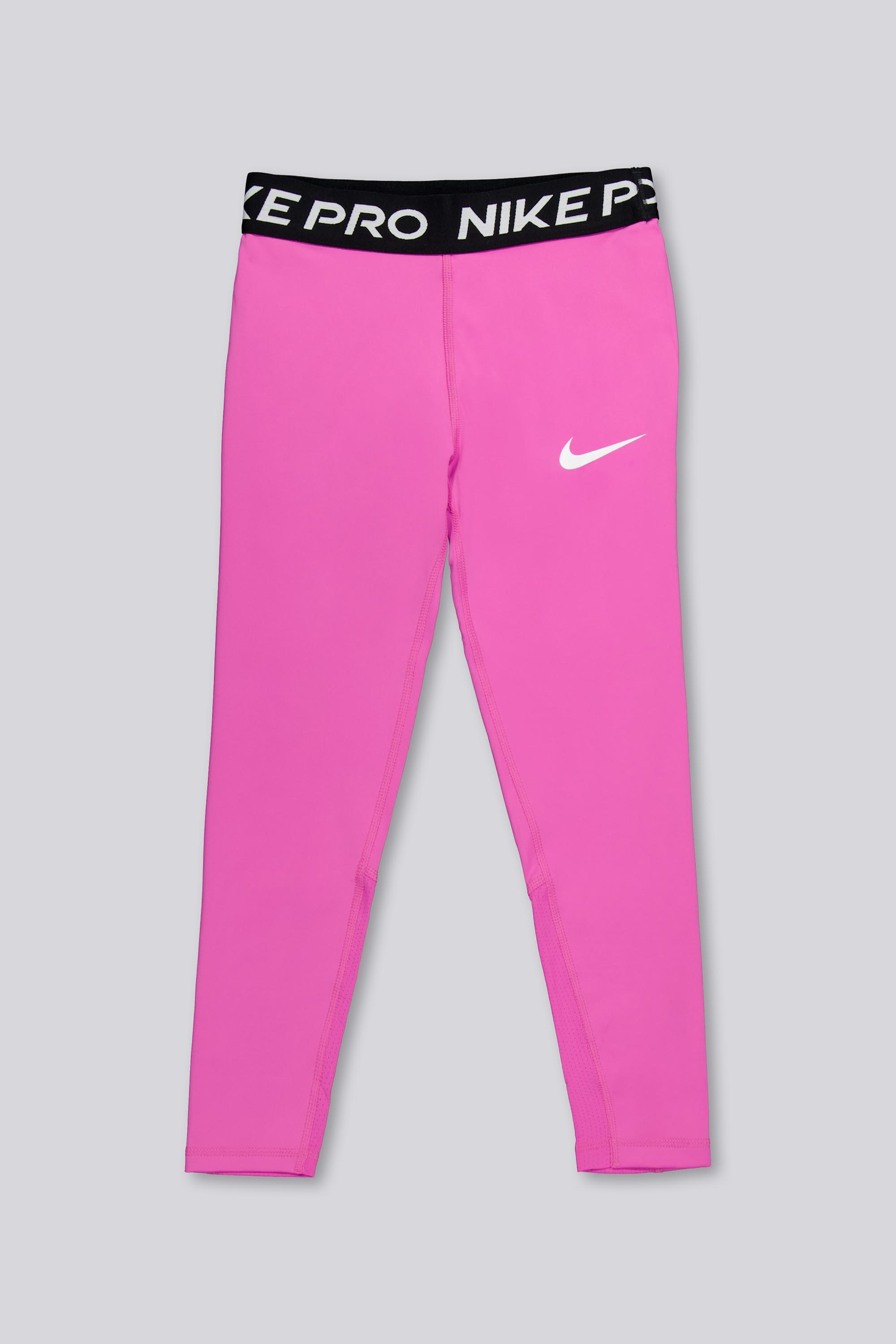 Mallas Largas Nike - Fucsia - Leggings Niña talla 3/4