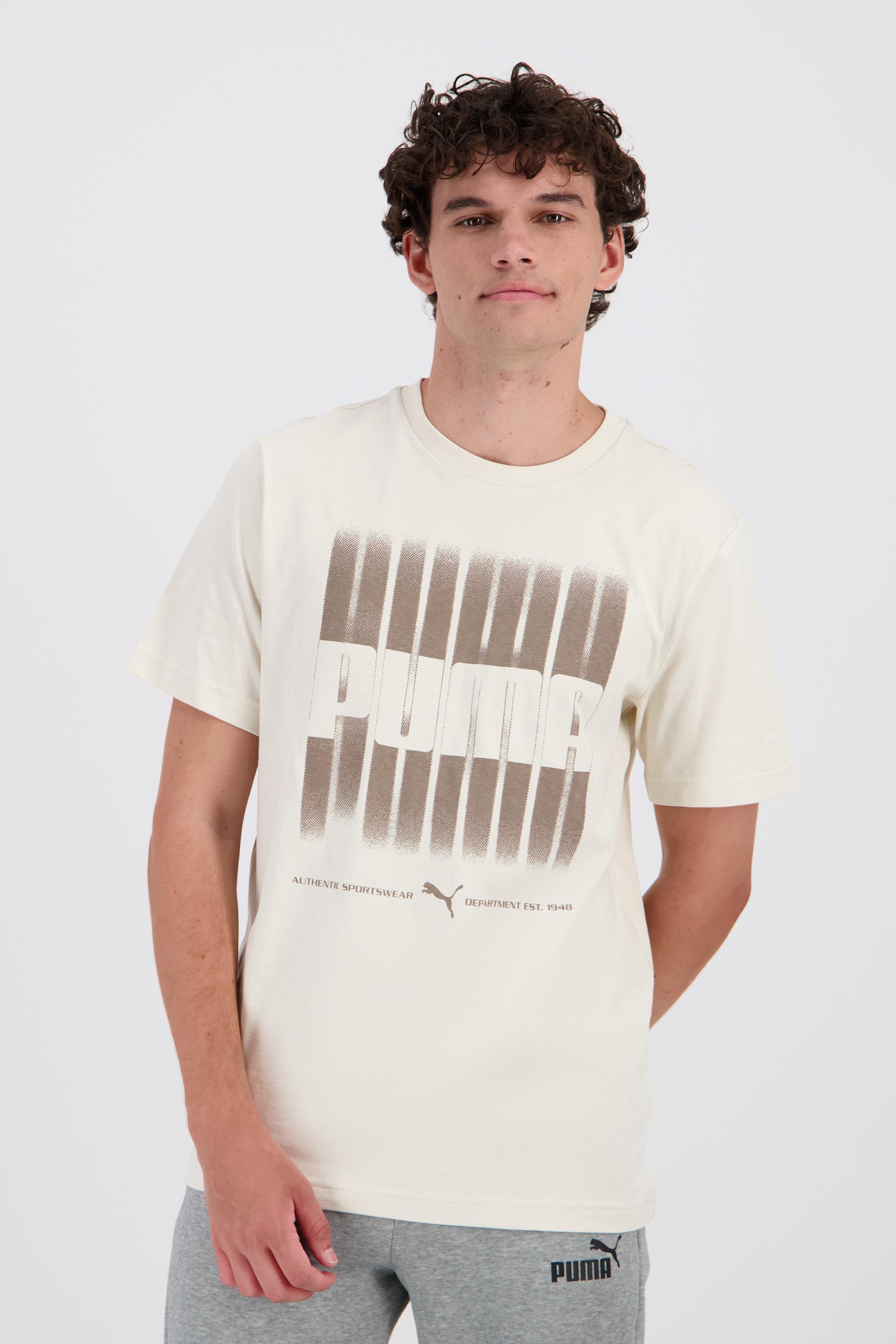 Puma Box - Arena - Camiseta Algodón Hombre talla M