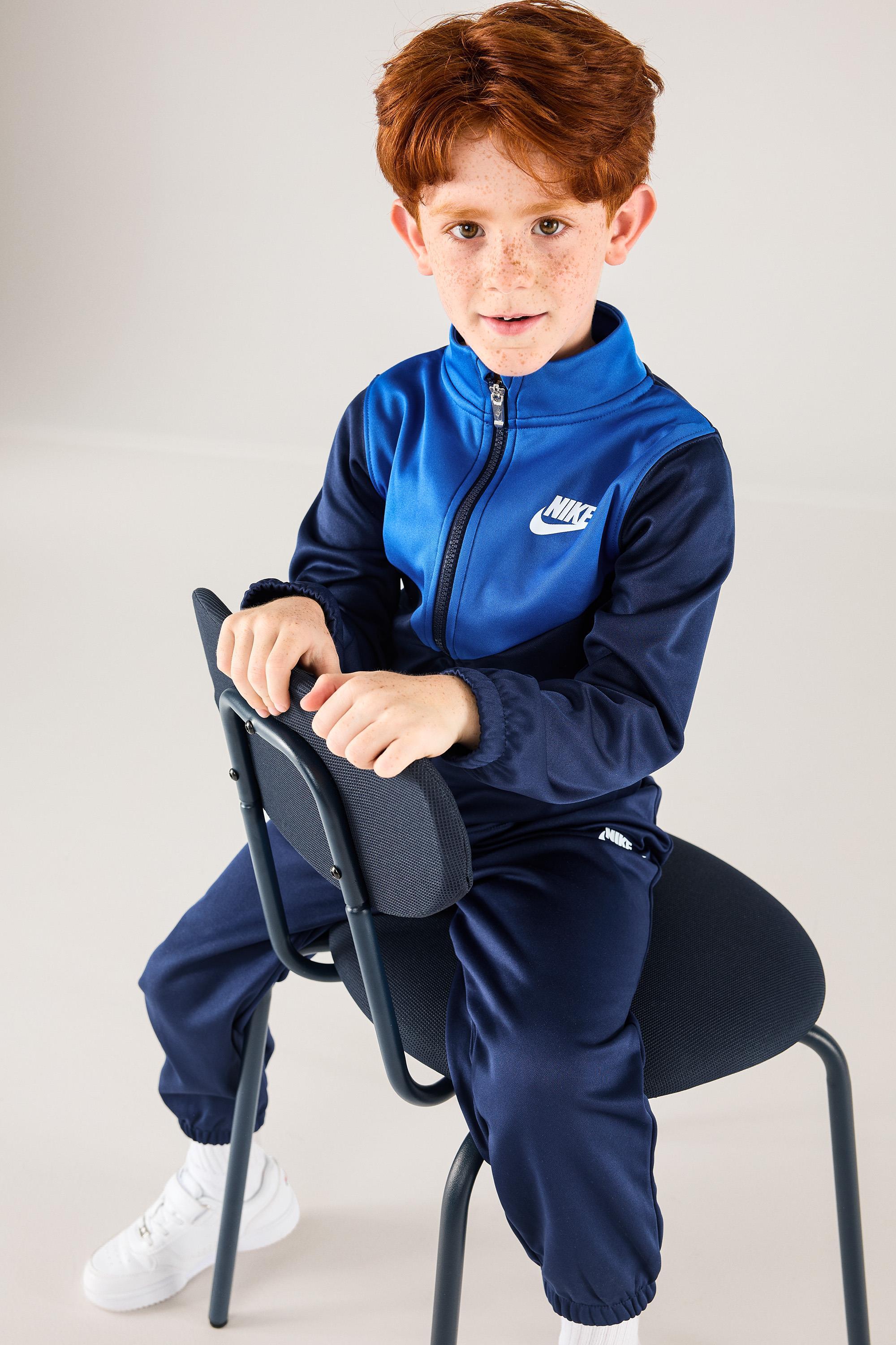 Nike Ess - Azul - Chándal Poliéster Niño talla 5/6